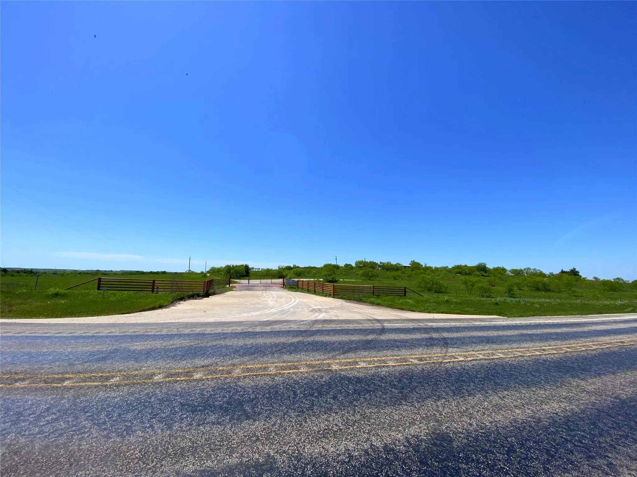 View of street with a rural view