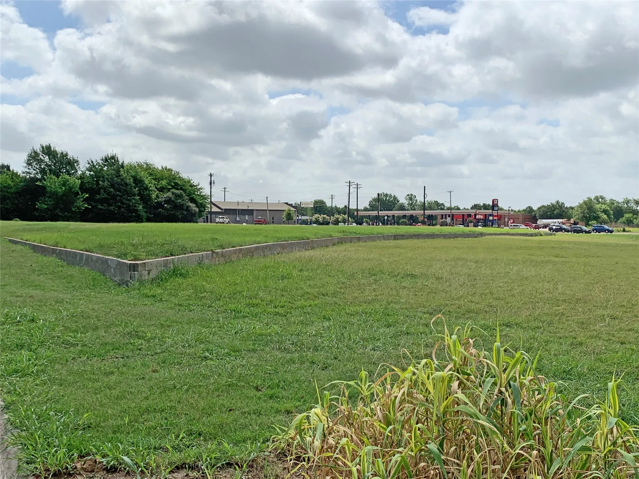 View of property's community with a yard