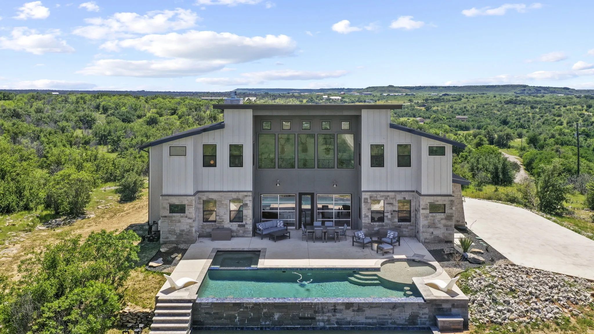 Single Family Residence For Sale in Palo Pinto County , 6160 W Hells Gate Drive, Possum Kingdom Lake, Texas 76449, 5 Bedrooms, 6 Bathrooms, Garage spaces, 3,288 Sqft, built in 2022, Price $1,500,000, mls#20598991, Real Estate Agent in Possum Kingdom Lake, Homes For Sale in Palo Pinto county, Homes For Sale in Possum Kingdom Lake, Realtor in Possum Kingdom Lake Texas, Real Estate Brokerage Independent Realty Texas, Luminita Cordes Realtor