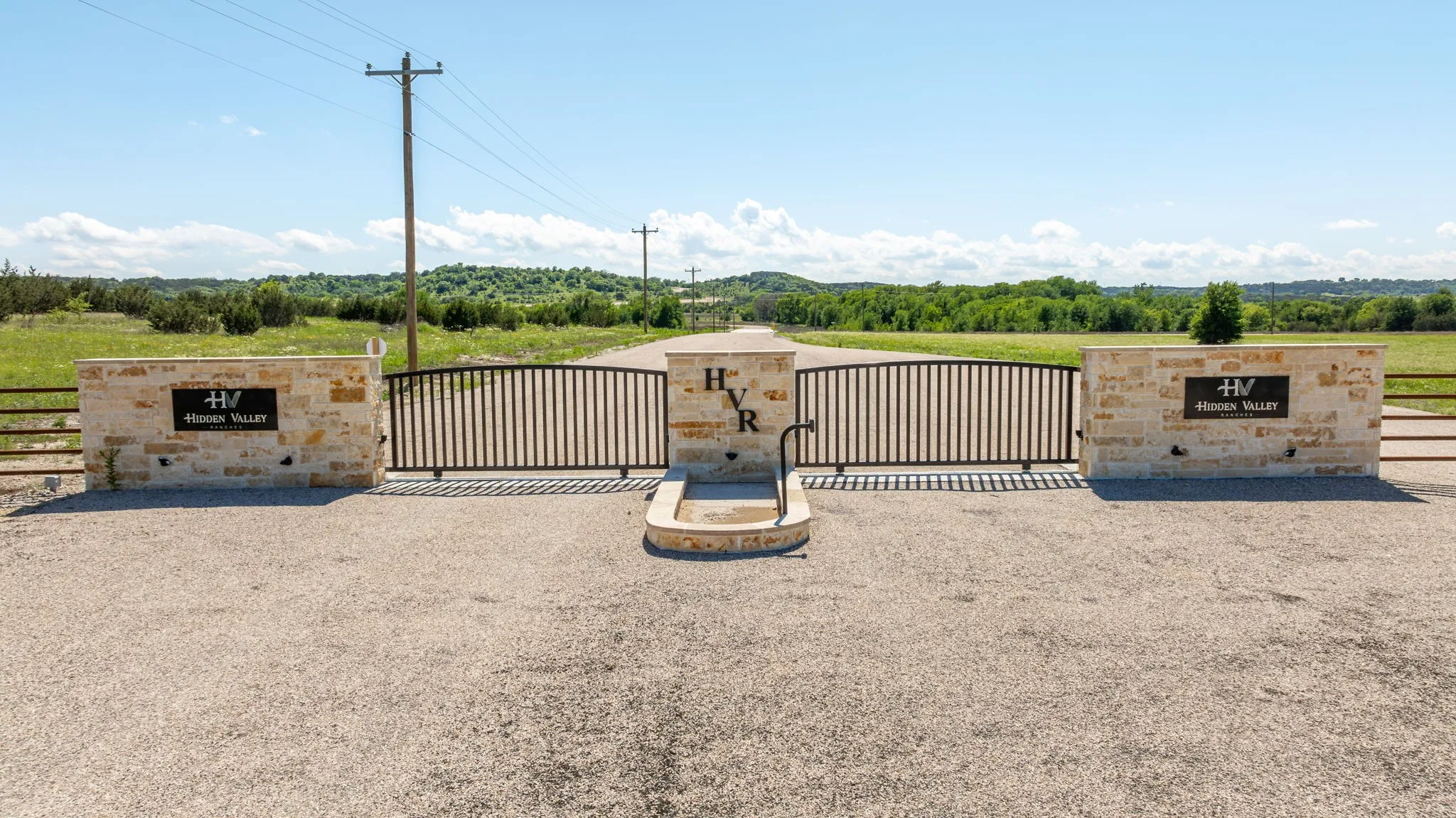 View of gate