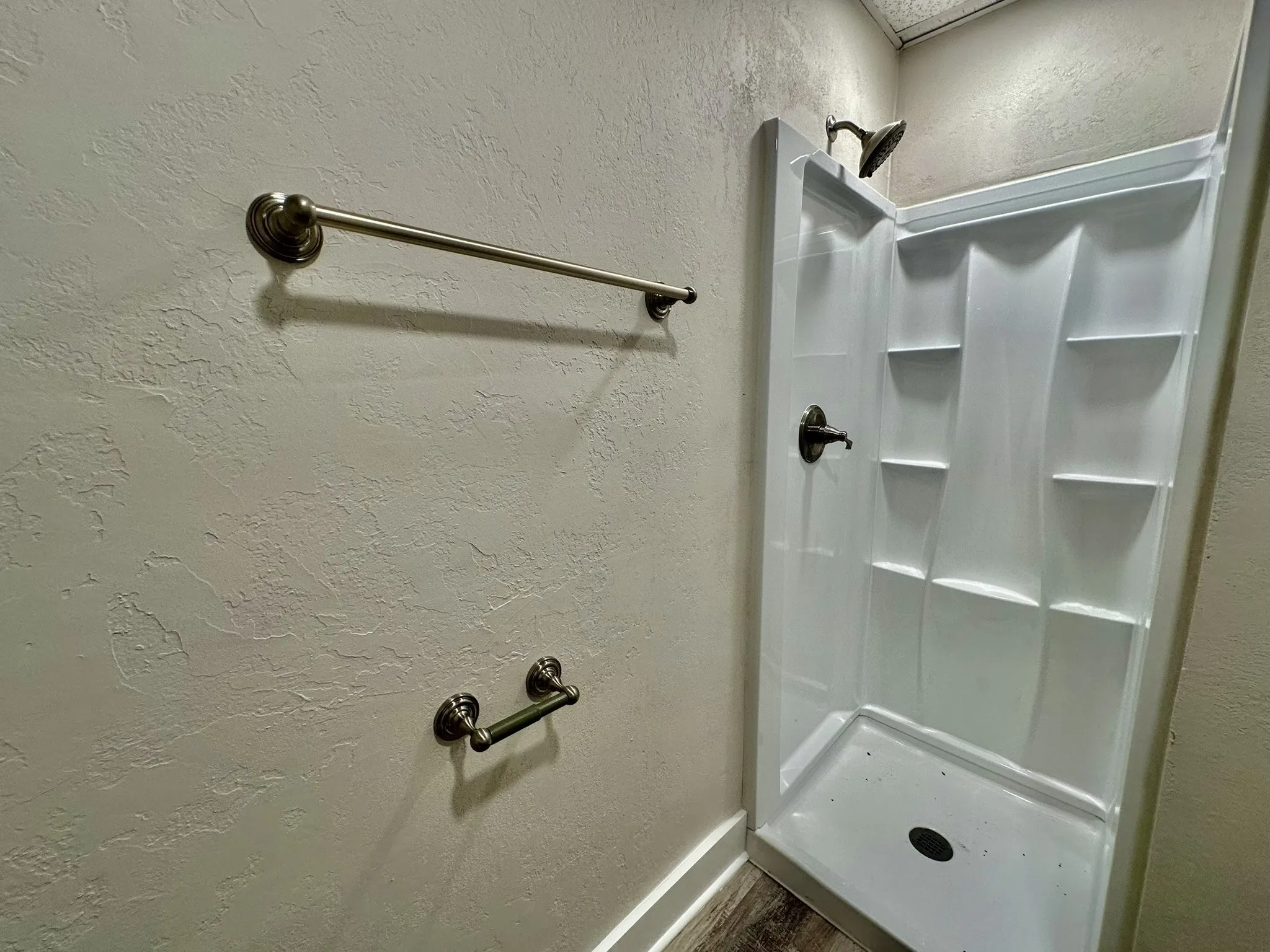 Bathroom with a shower