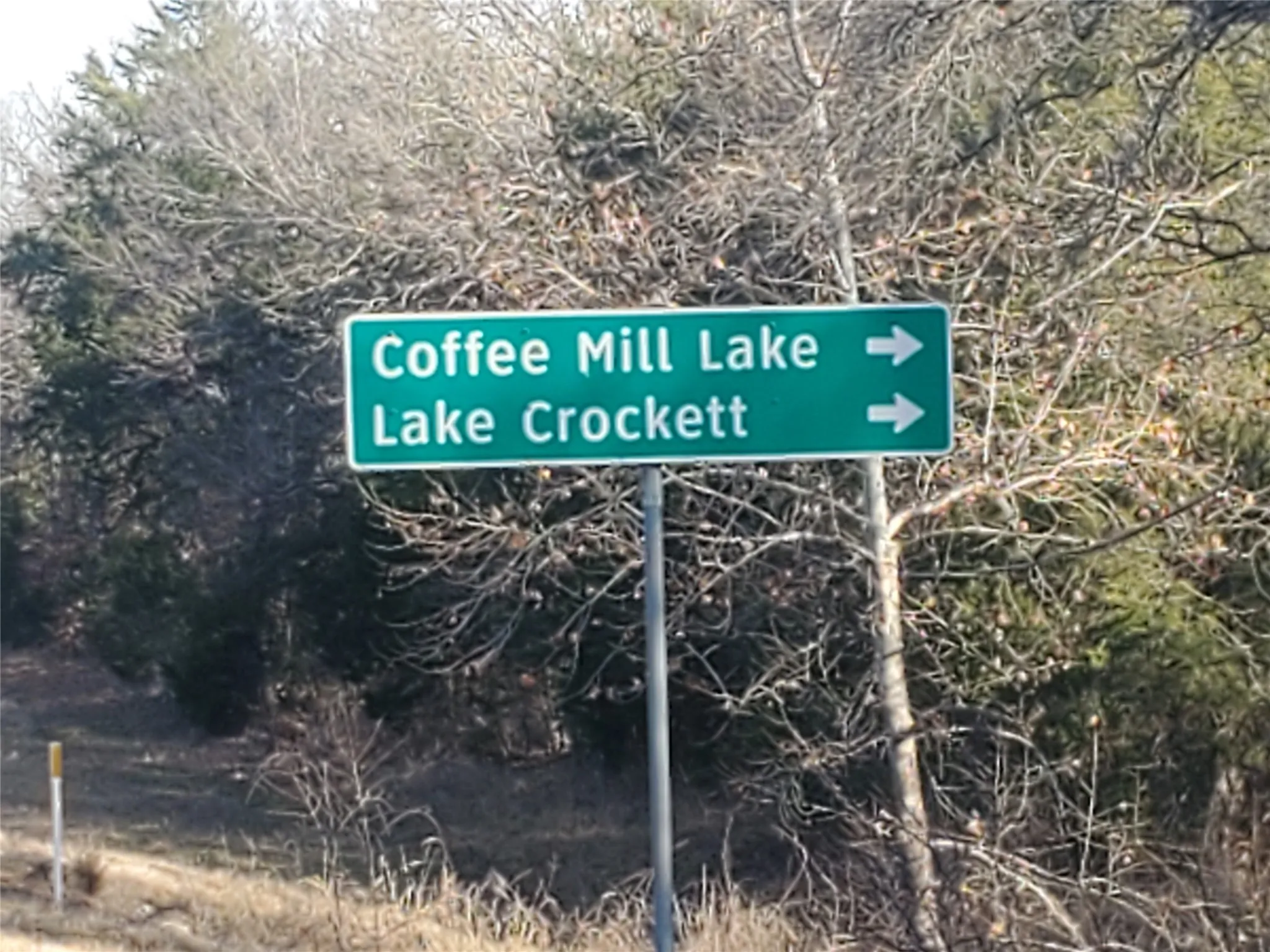 Lake Crockett & Coffee Mill Lake less than 5 minutes from property.