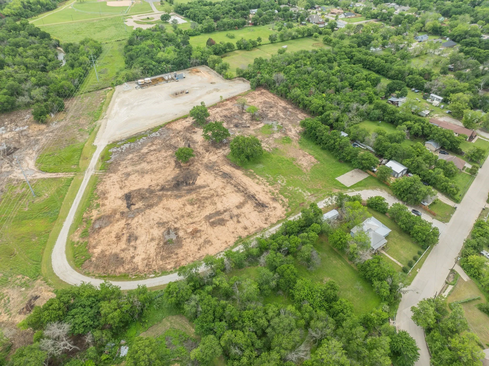 View of aerial view