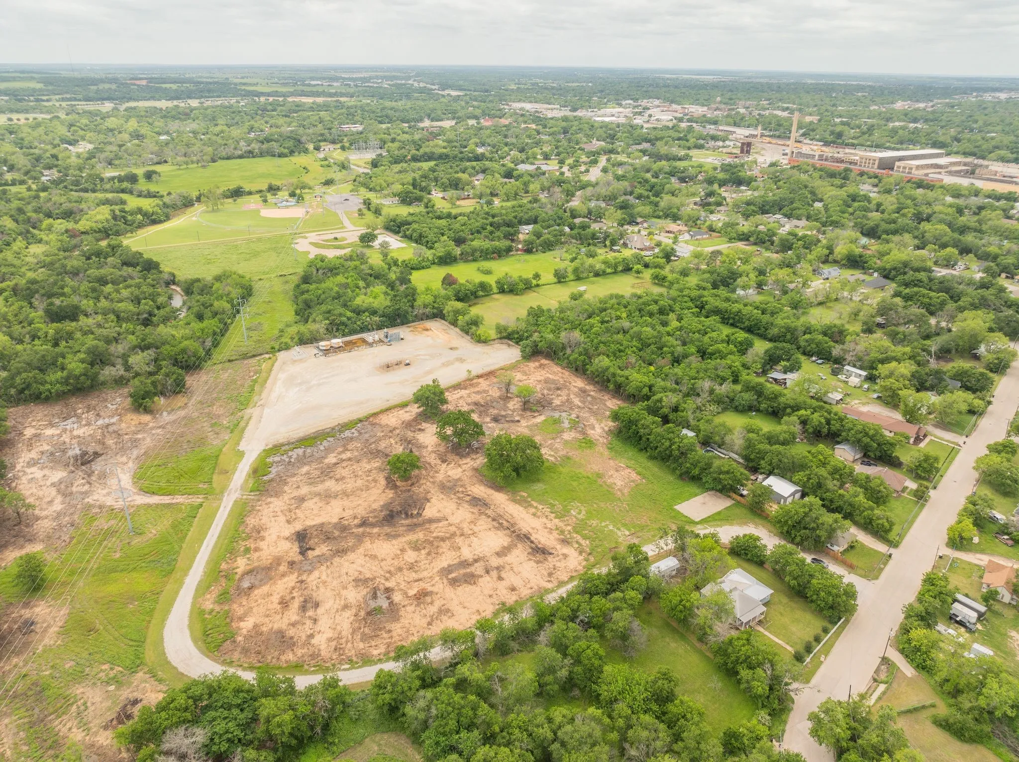 View of aerial view