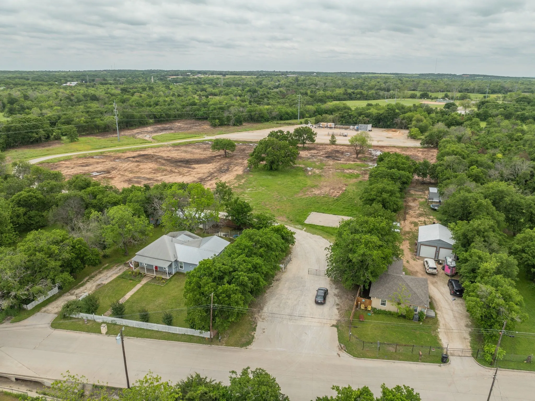 View of birds eye view of property
