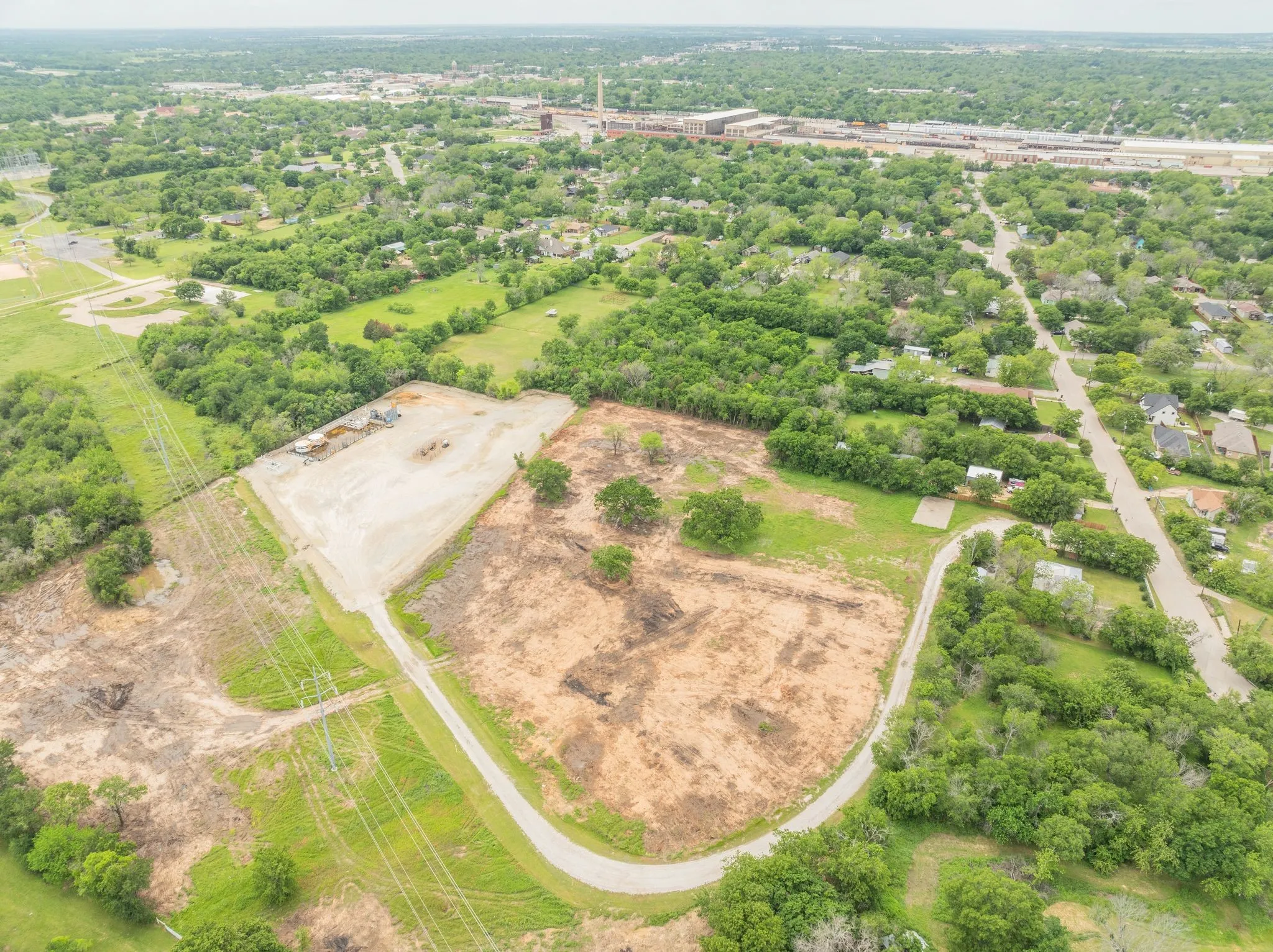 View of aerial view