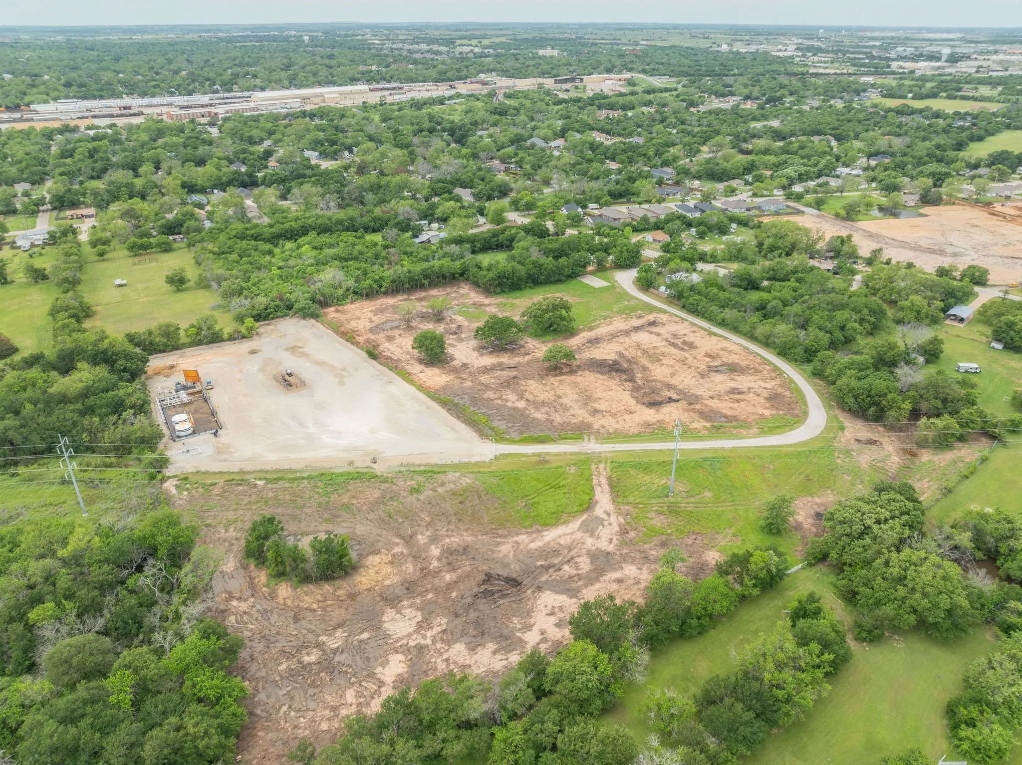 View of aerial view
