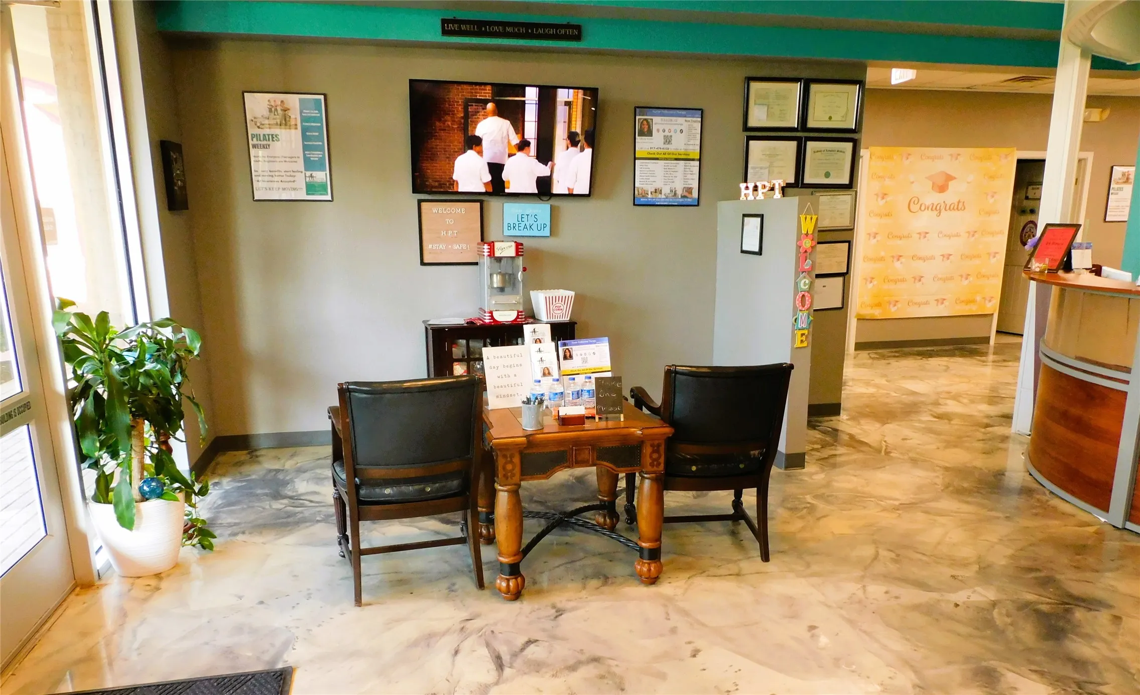 Suite 115, Formerly a therapy practice