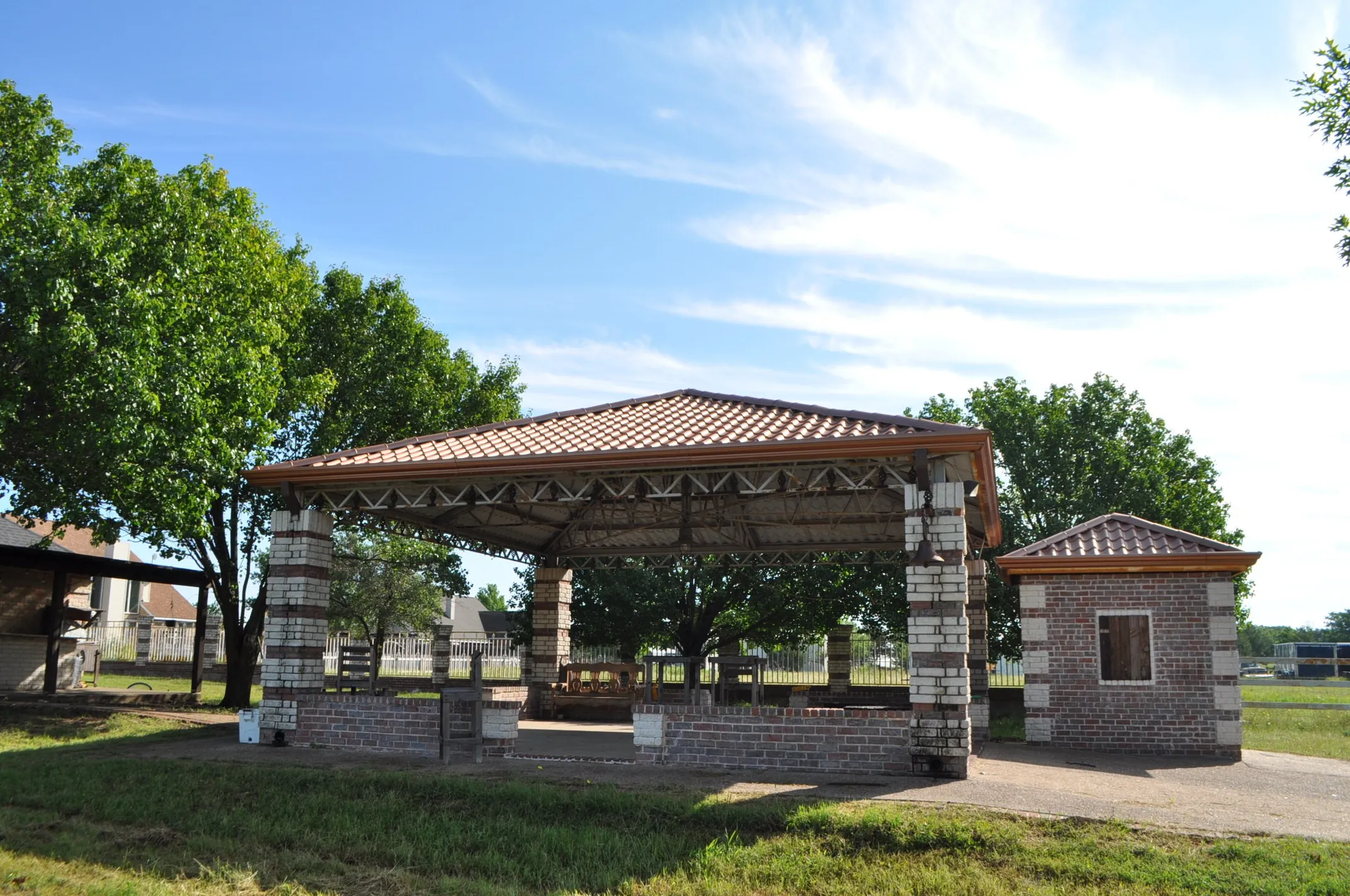 View of home's community featuring a gazebo