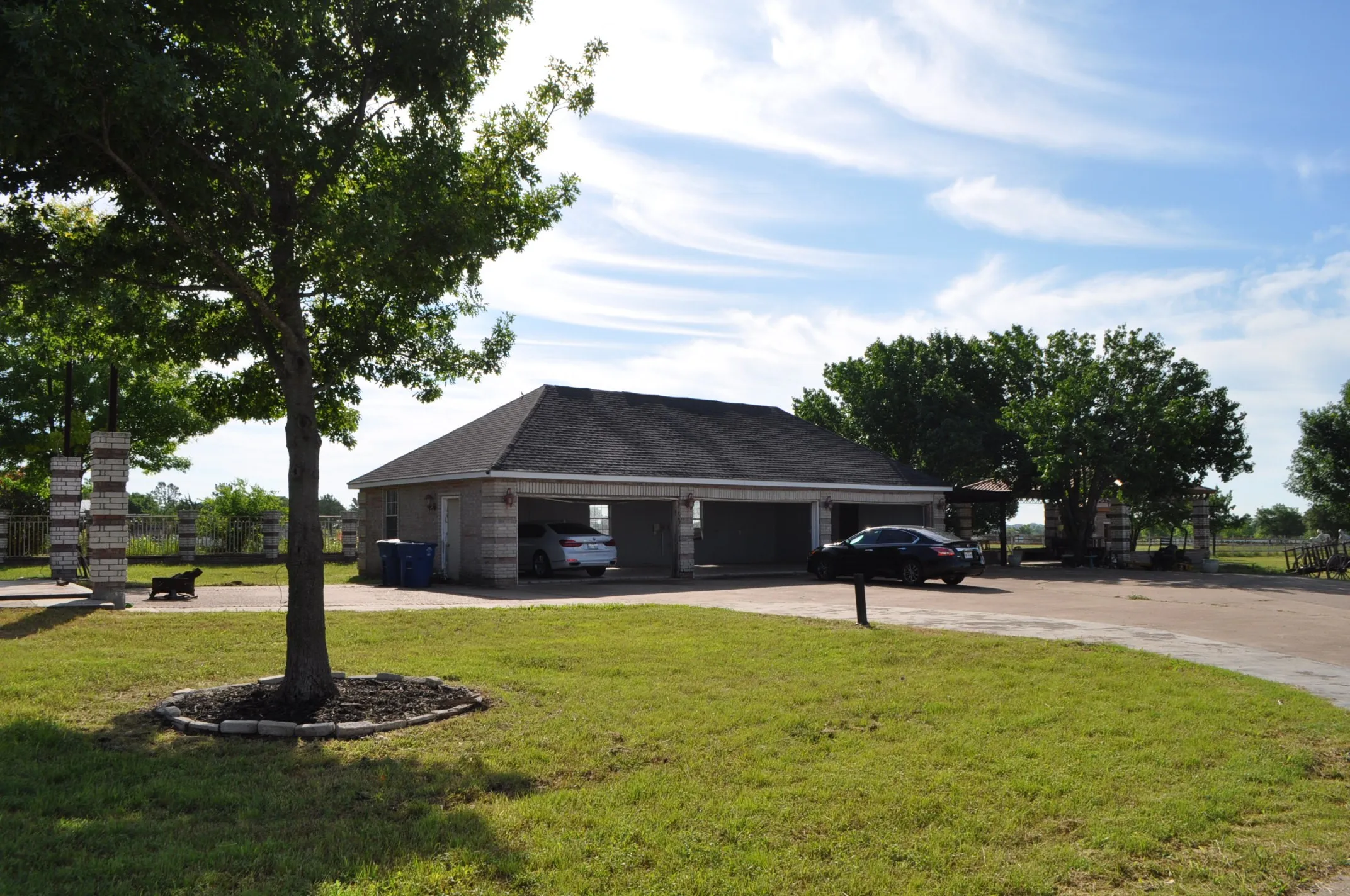 View of front of home with a front yard