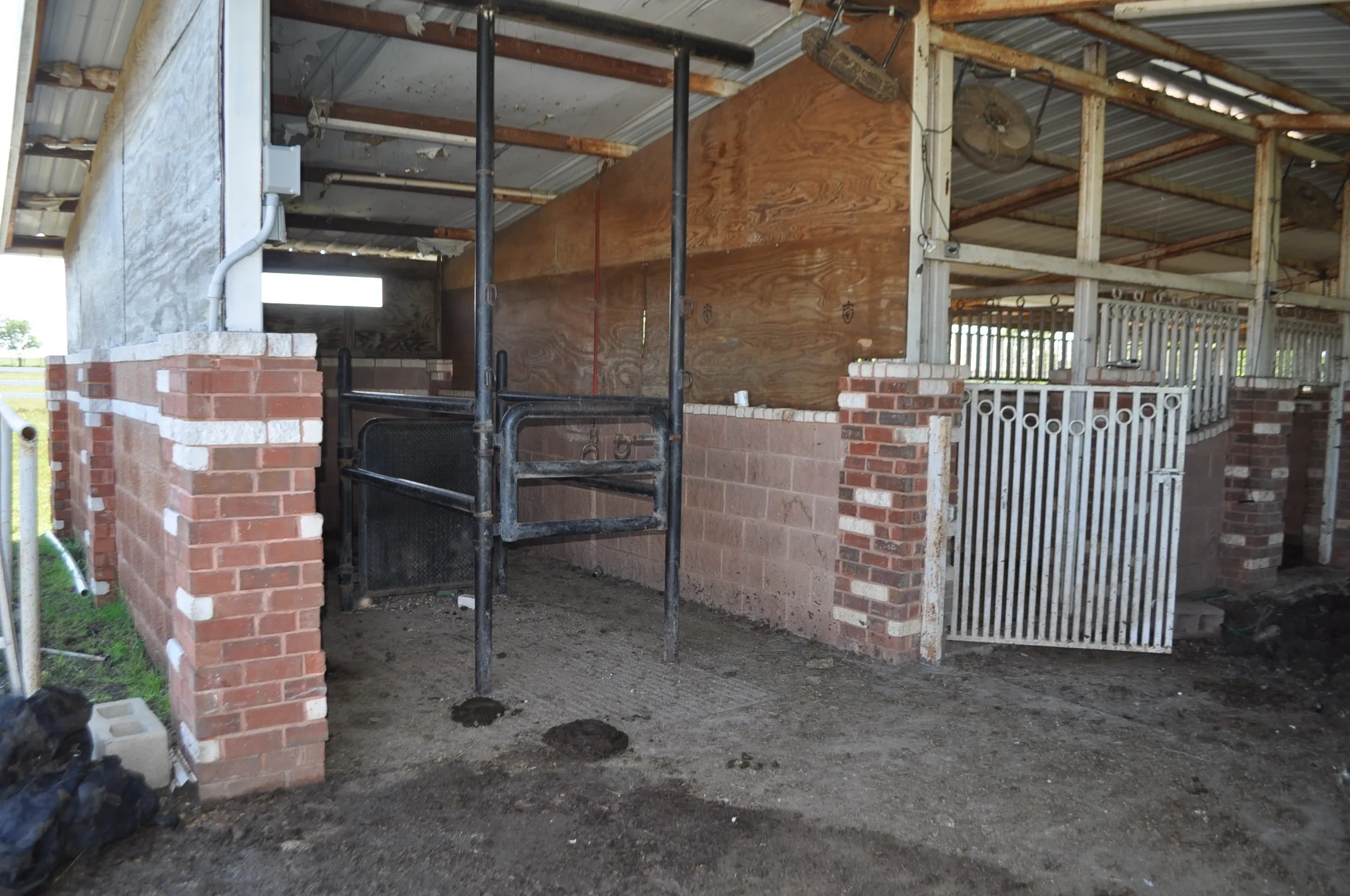 View of stable
