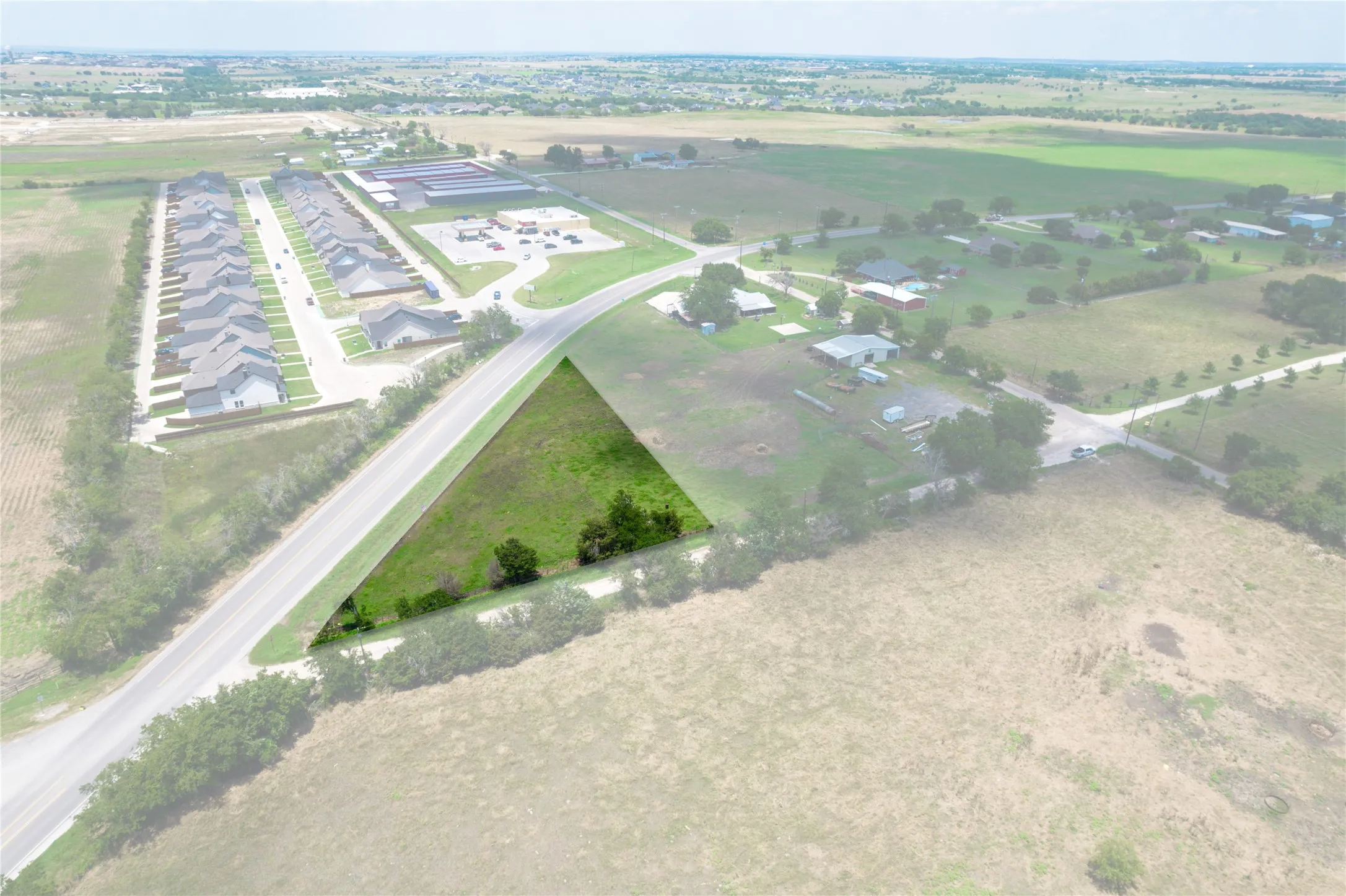 View of birds eye view of property
