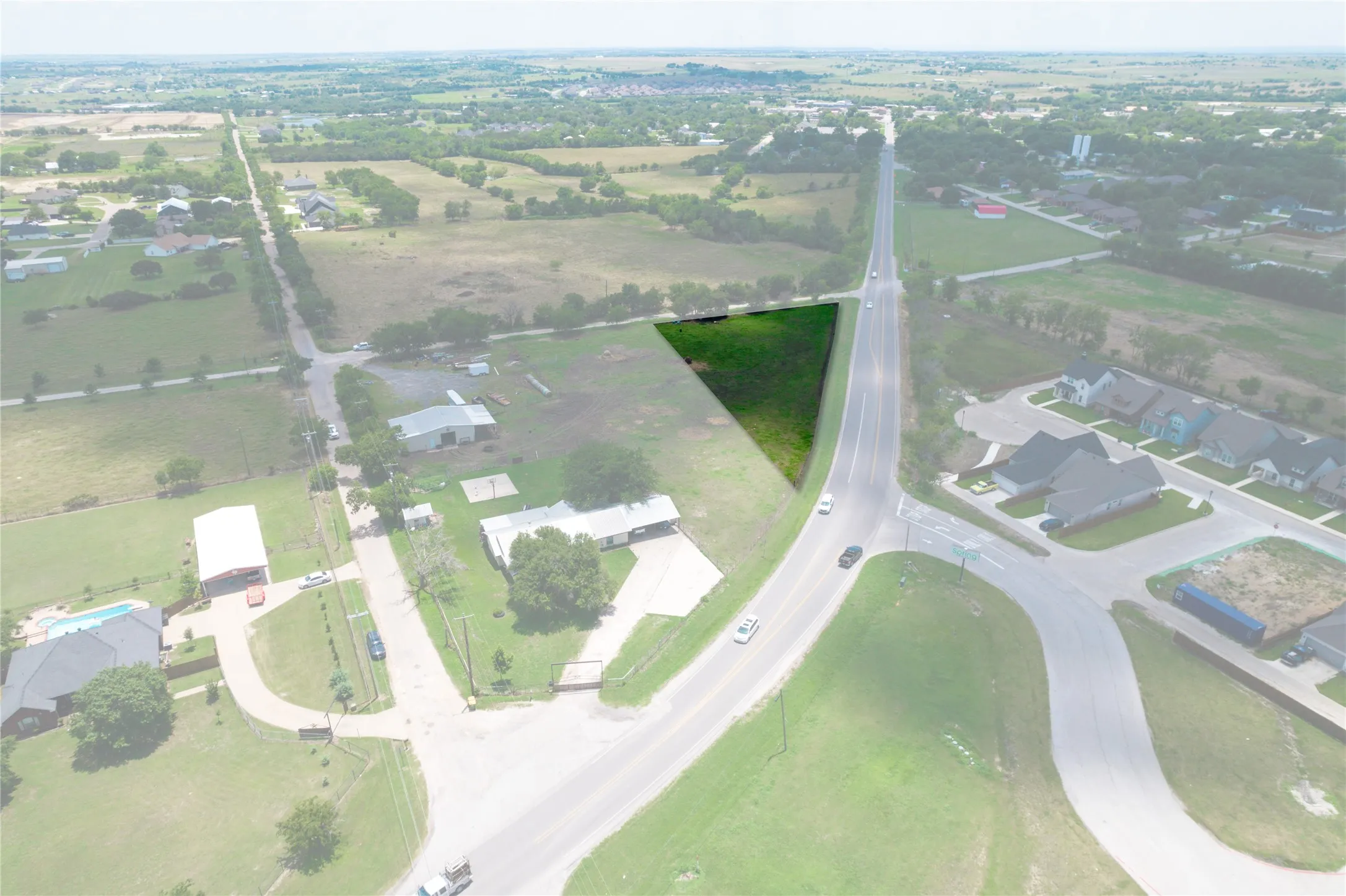 View of birds eye view of property