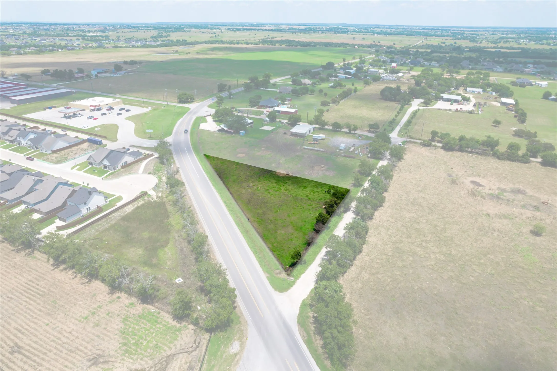 View of birds eye view of property