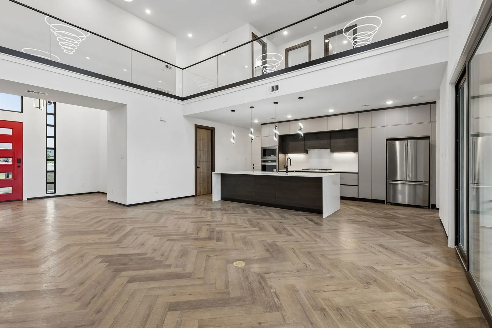 Herringbone flooring!