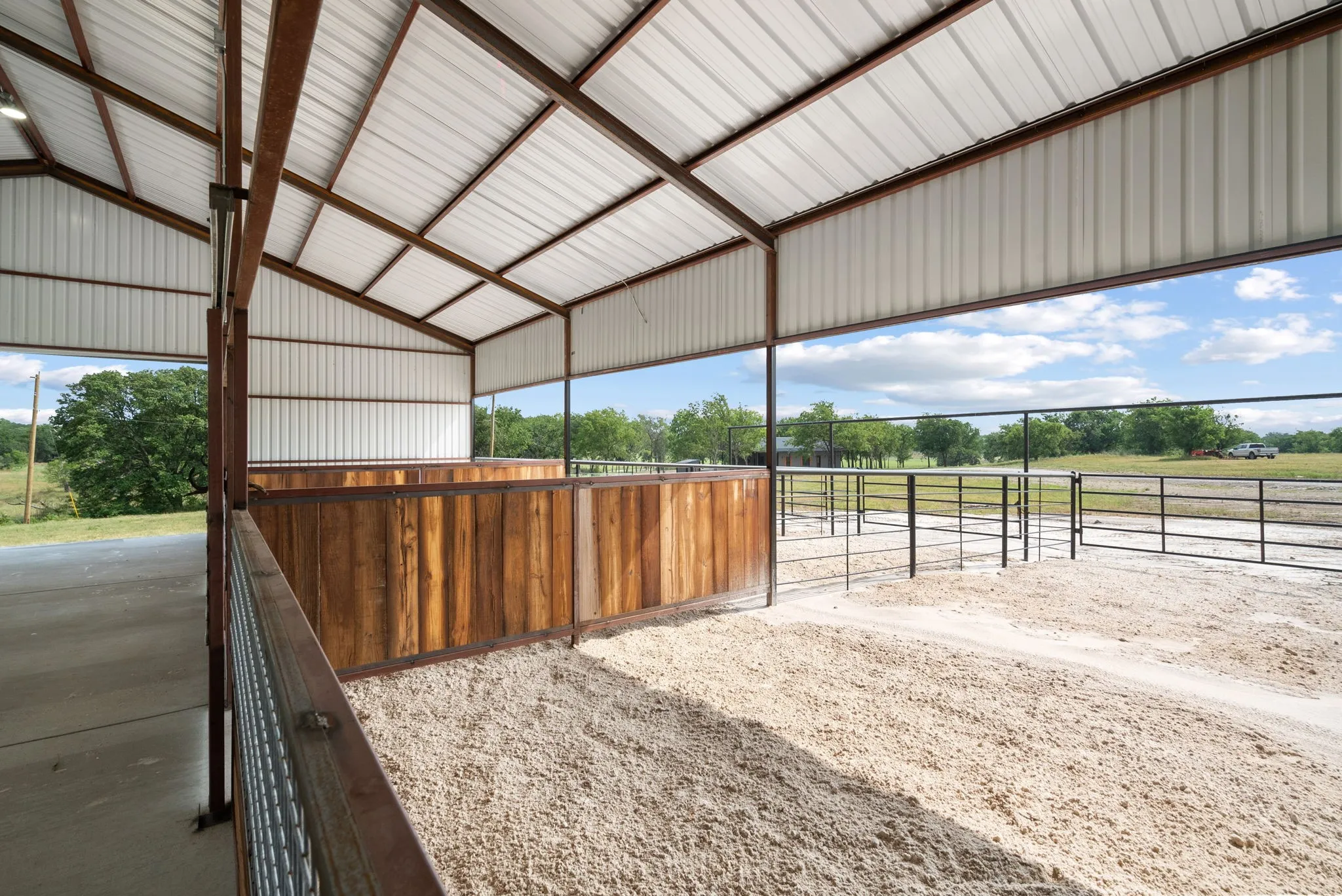 View of stable
