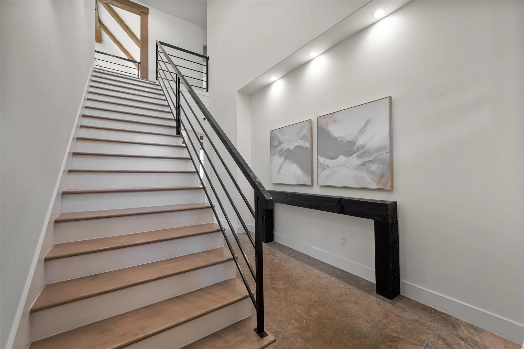 View of stairs
