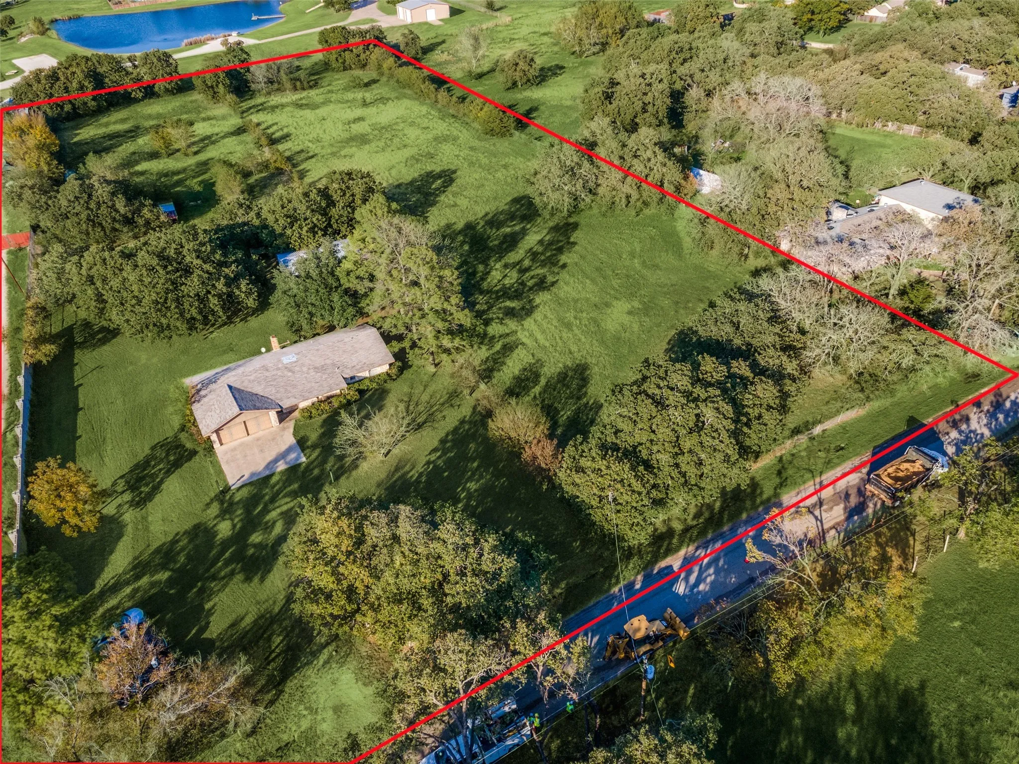 View of drone / aerial view