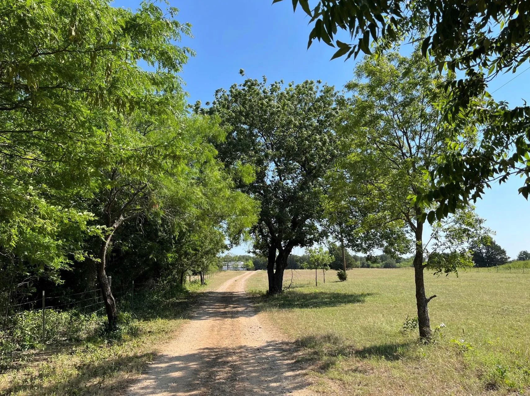 View of road with a rural view