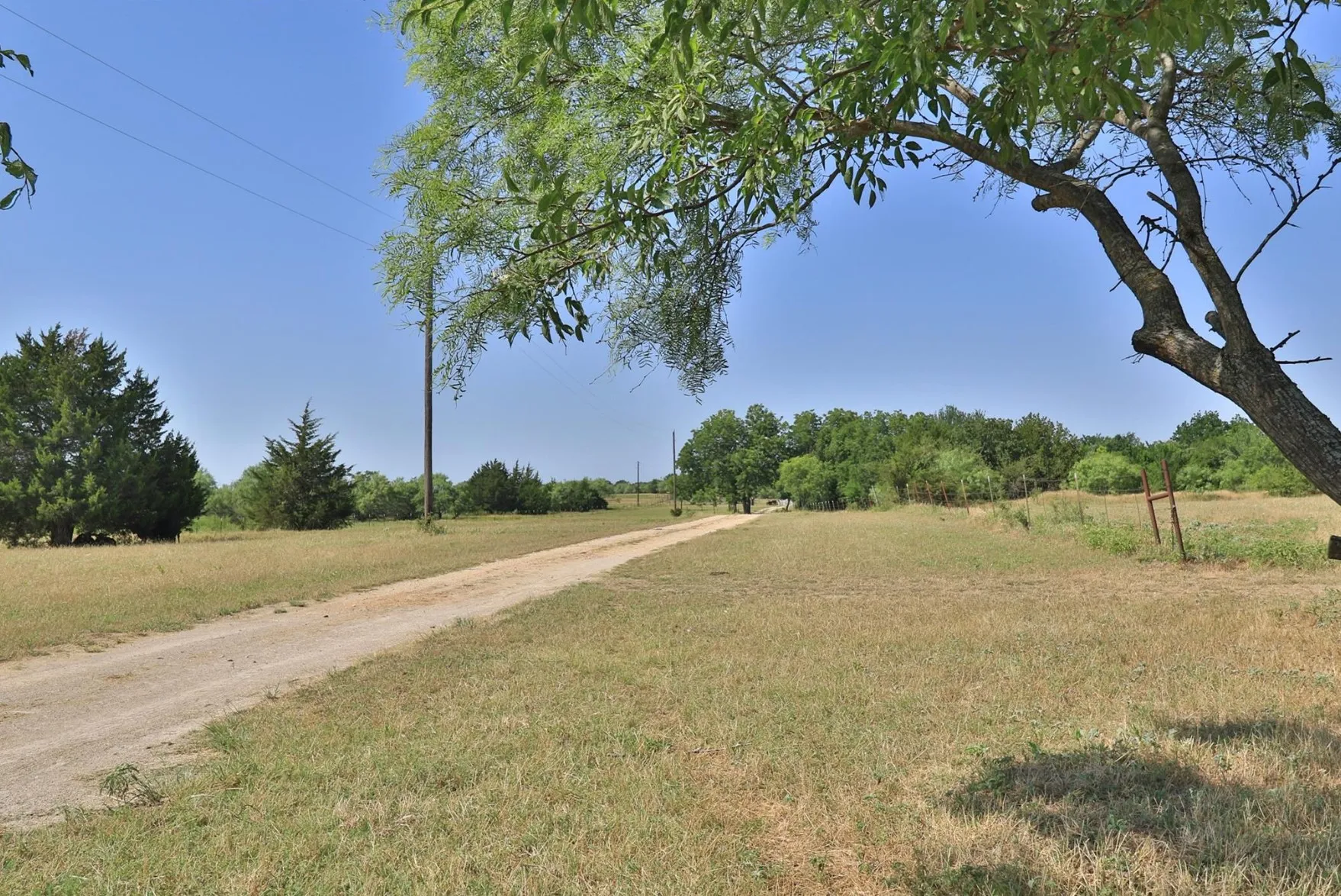 View of street with a rural view