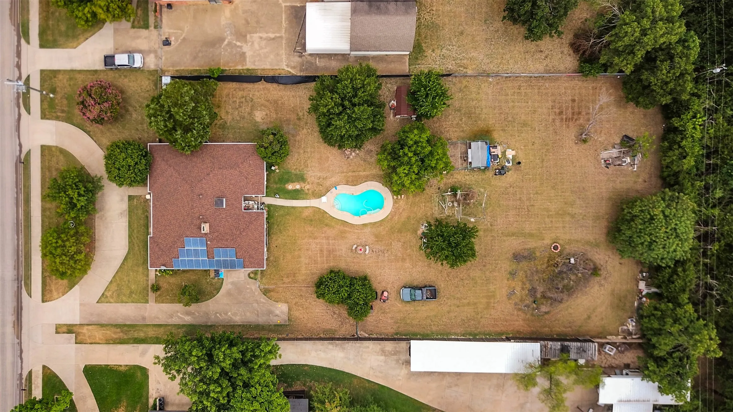 Drone / aerial view