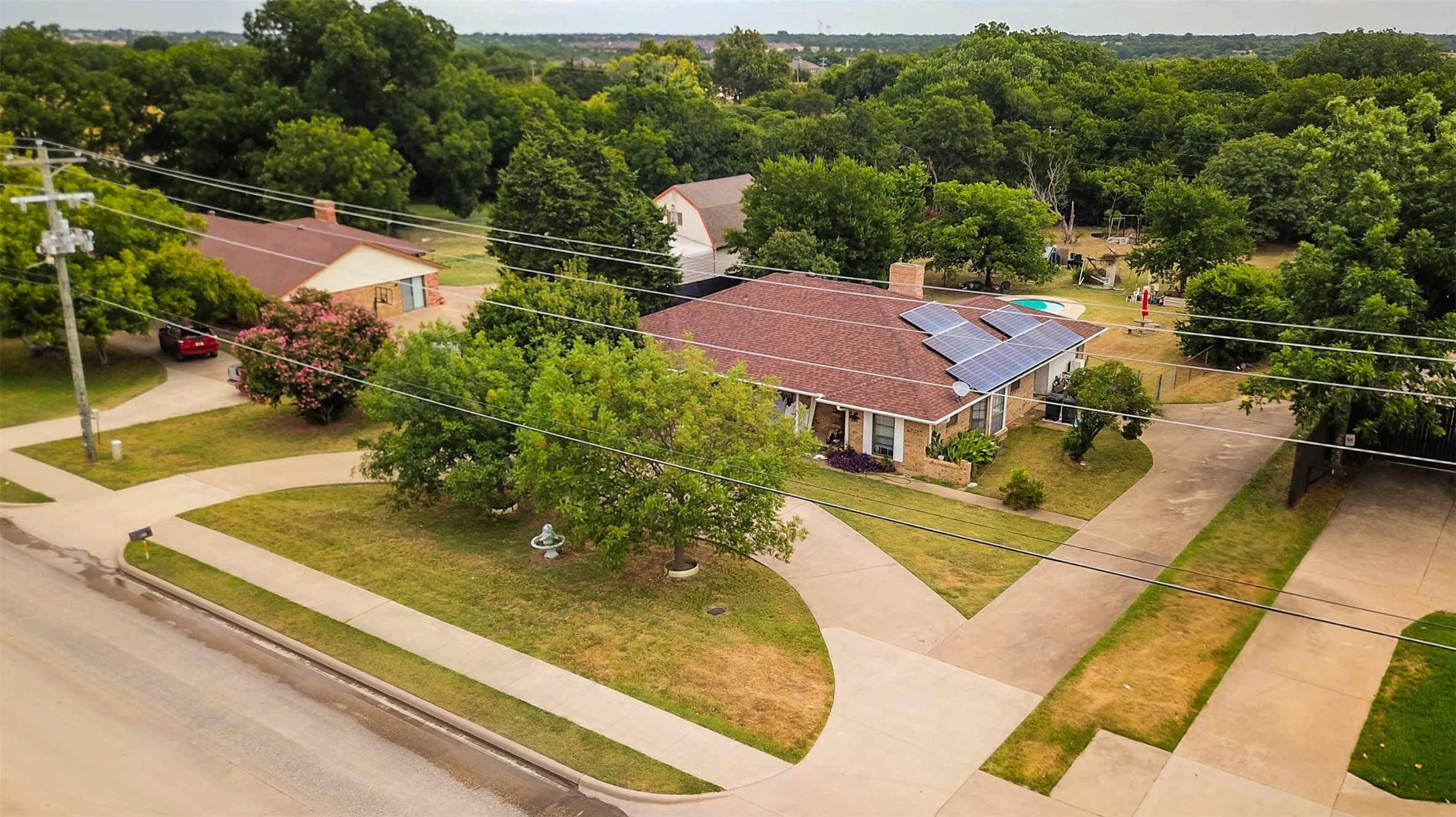 Aerial view