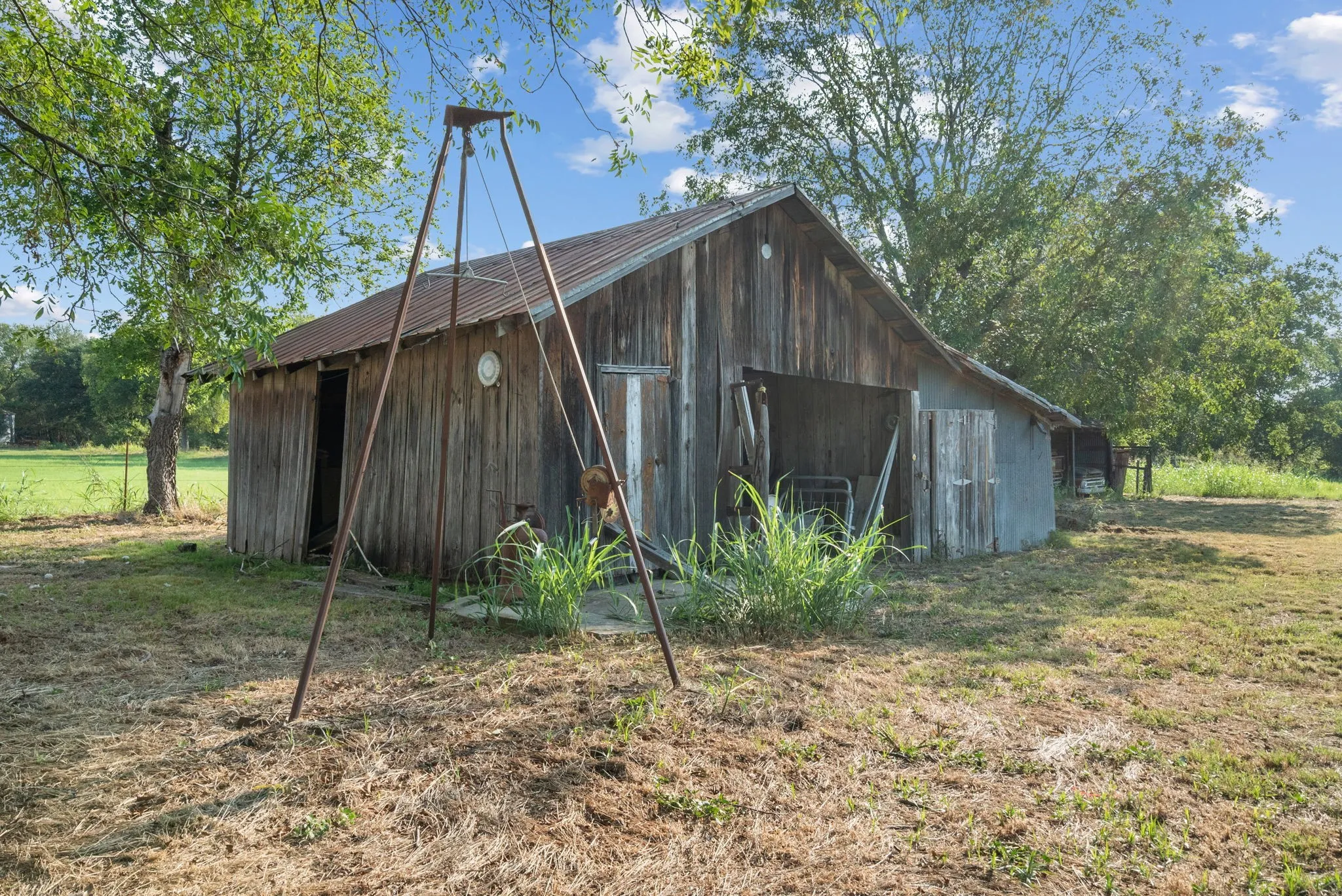 View of outdoor structure