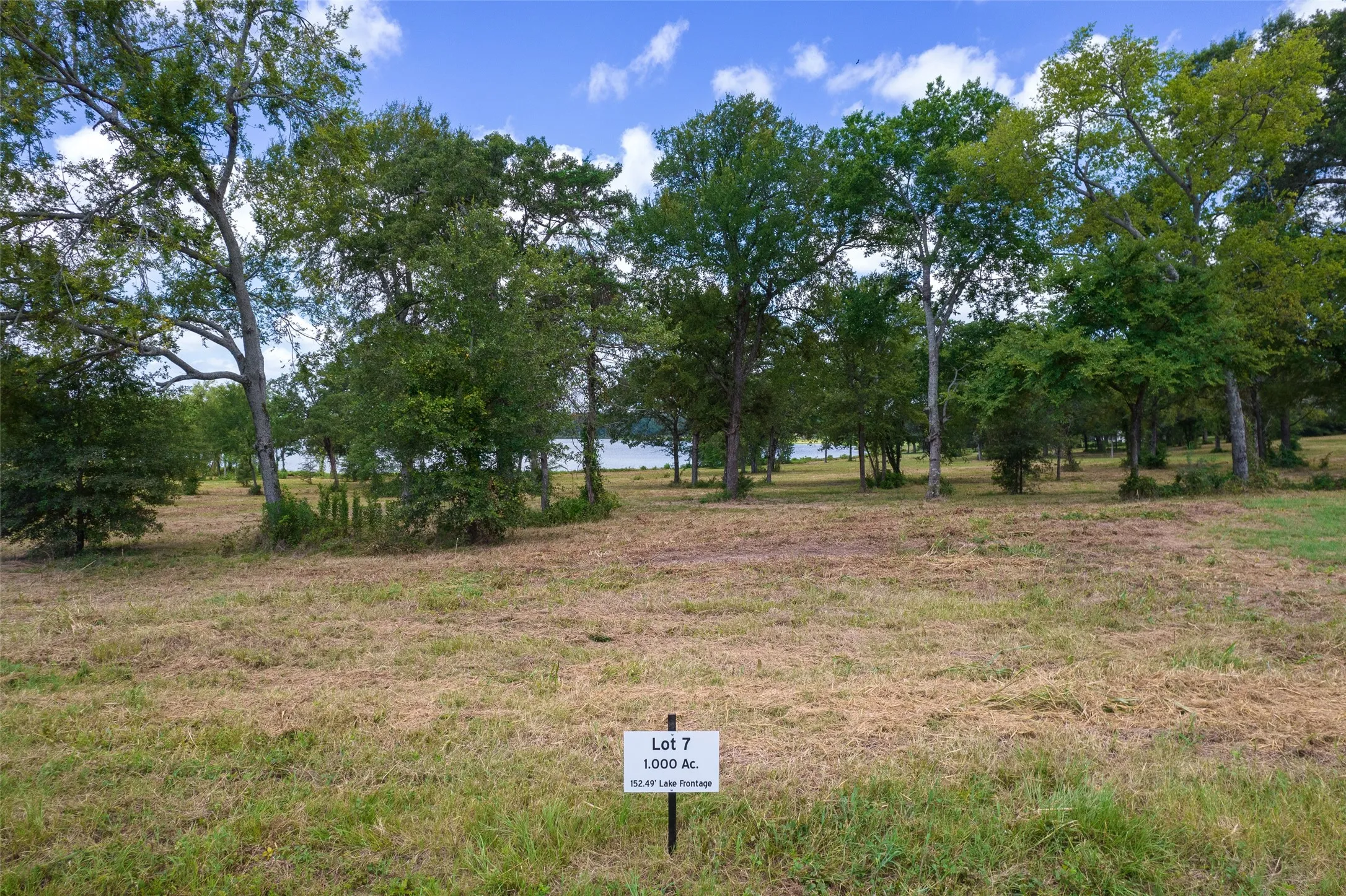 View of lot