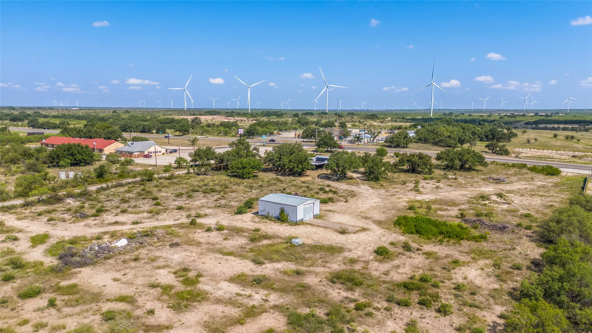 Drone / aerial view