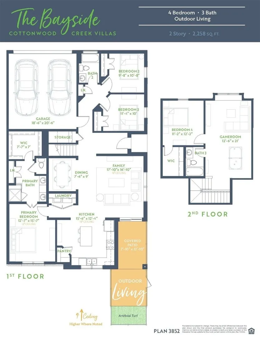 Bayside Floorplan