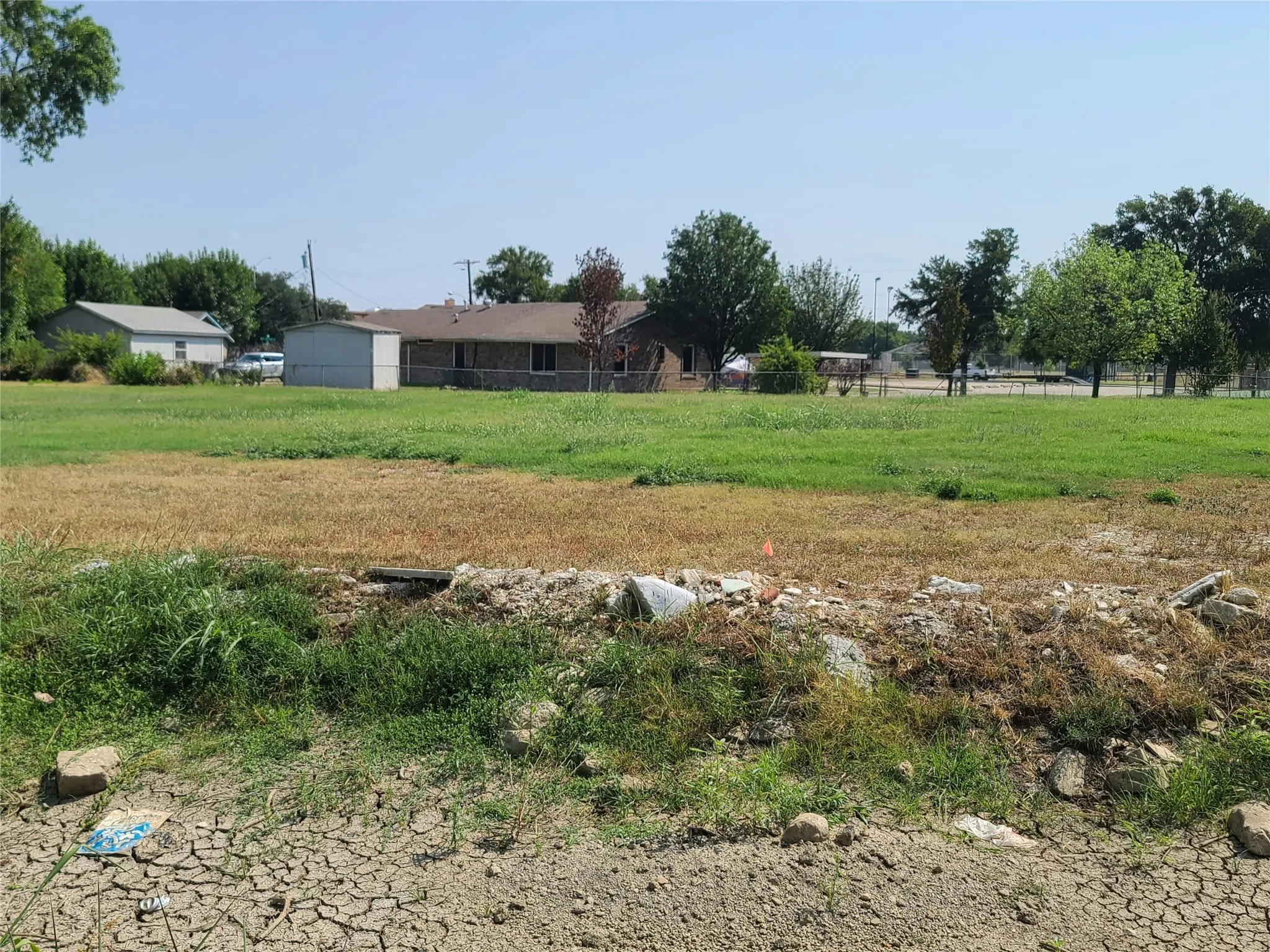 View of yard featuring a rural view