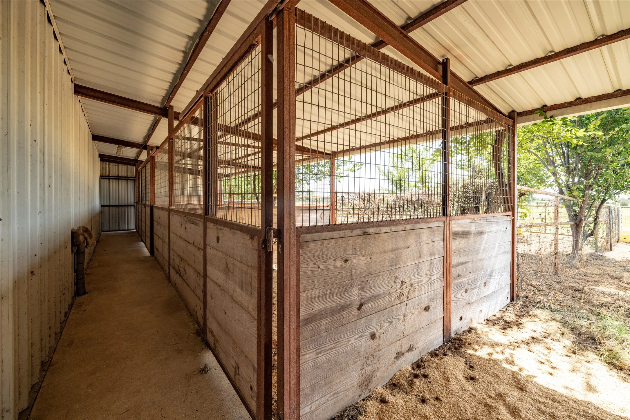 View of stable