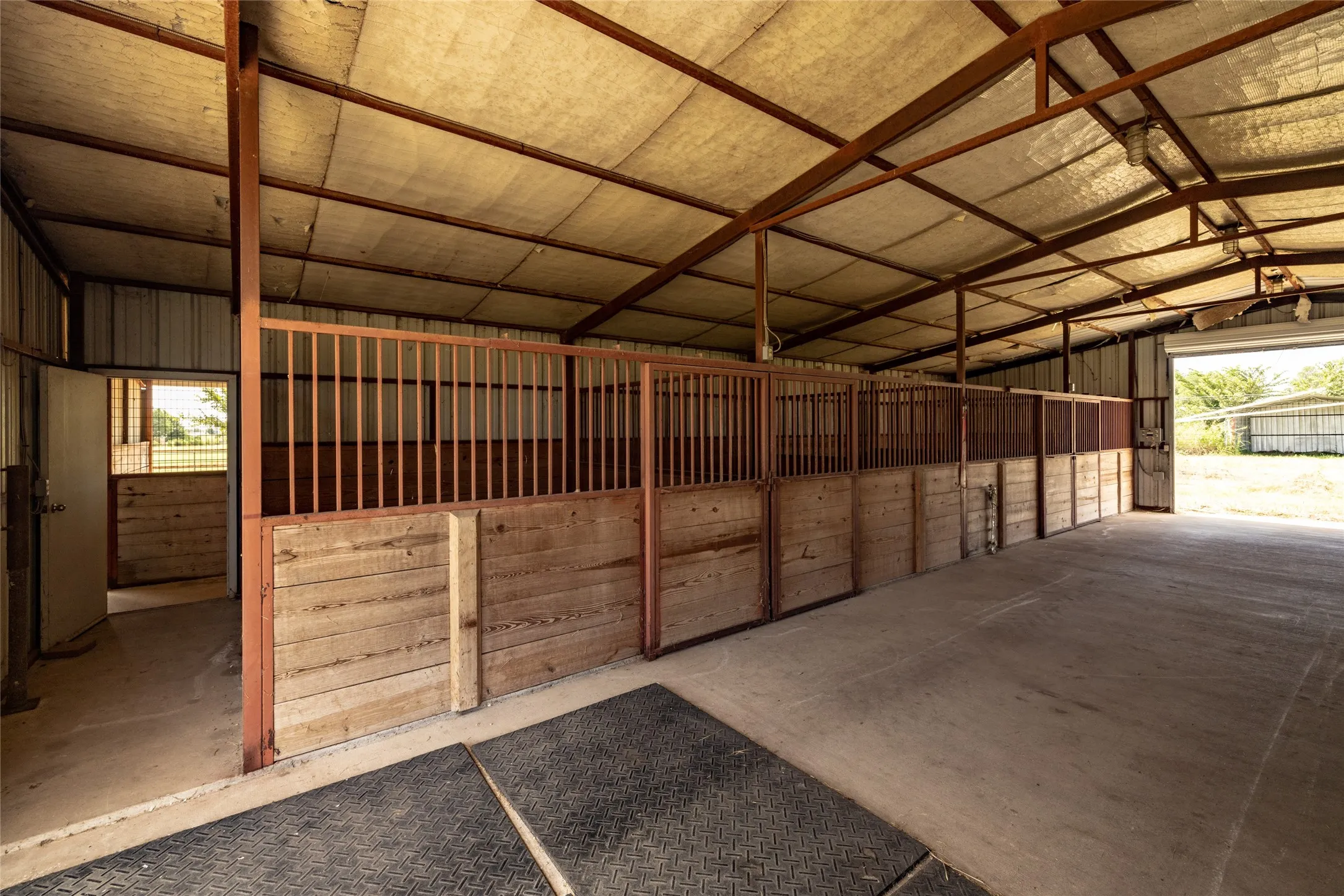 View of stable
