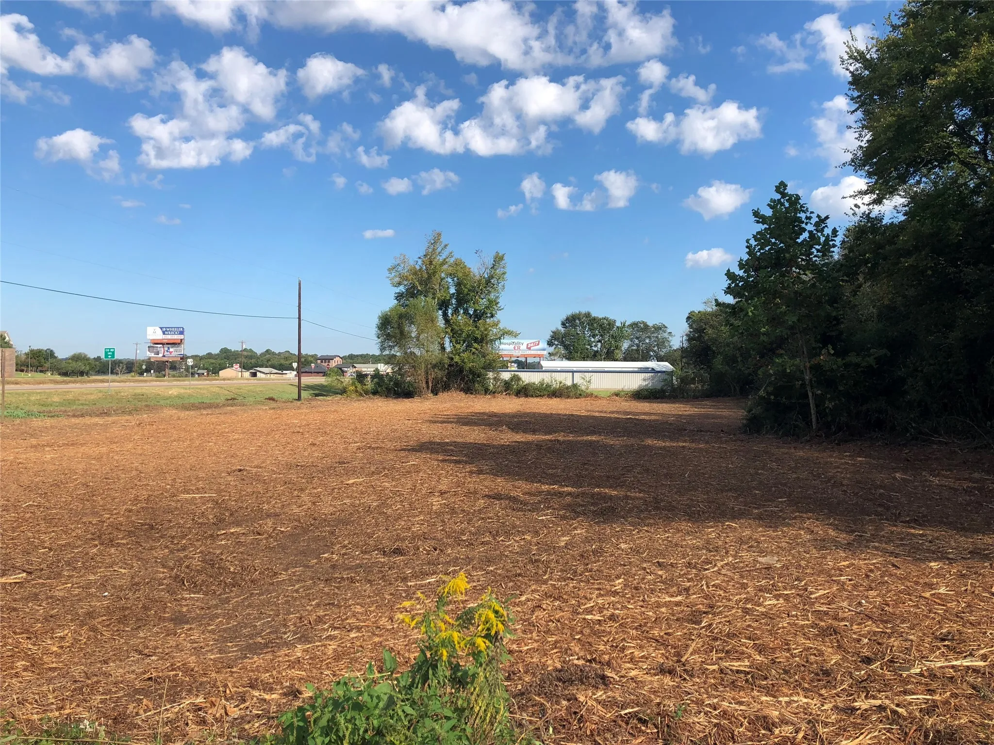 Facing North