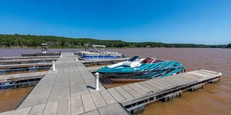 View of dock close by