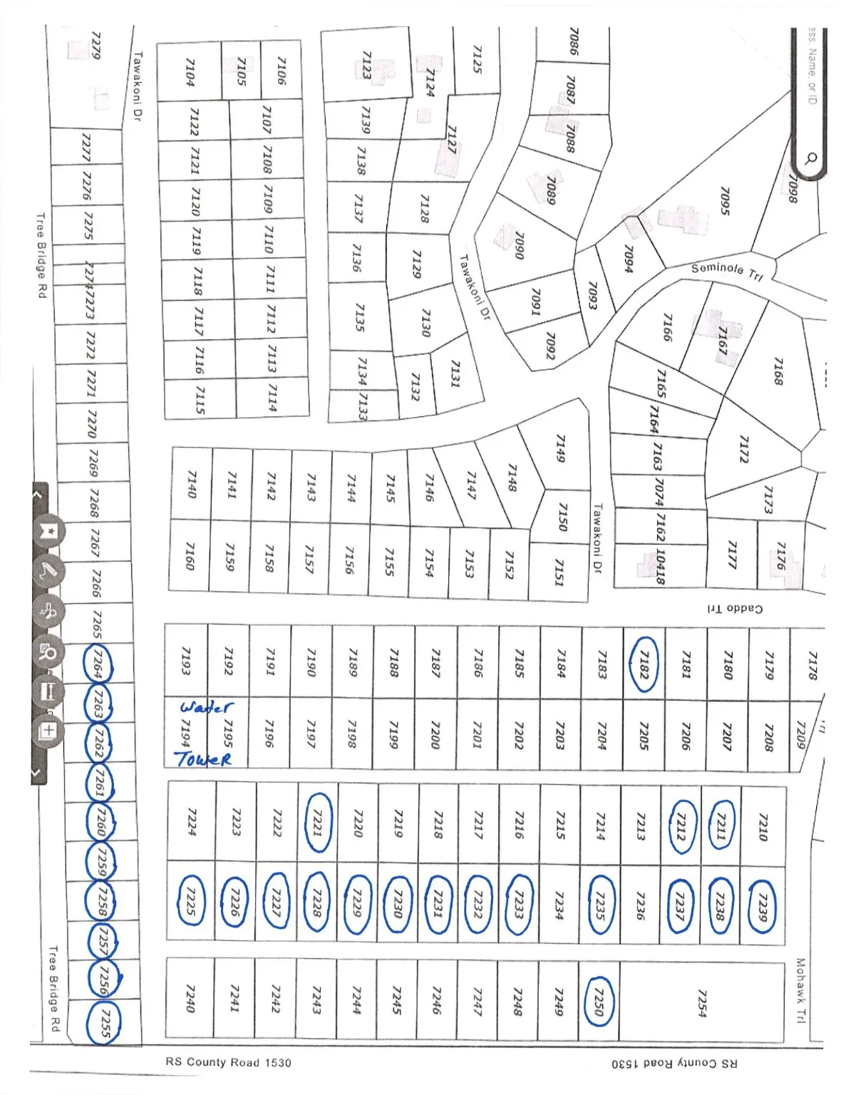 Map location