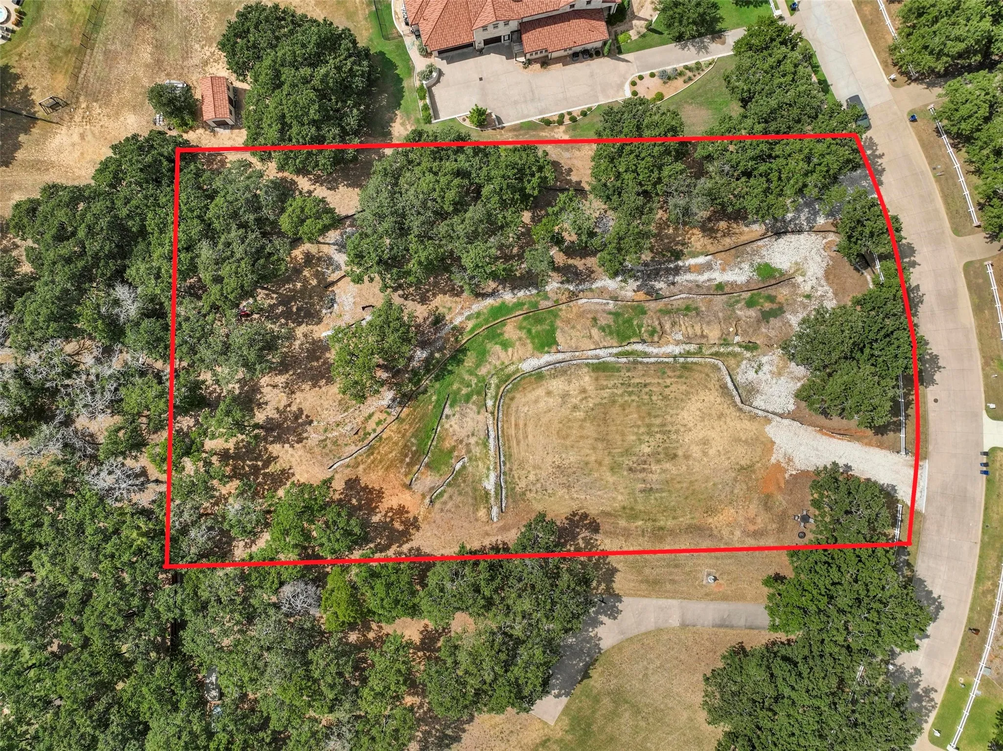 Bird's eye view-all lines are approximate