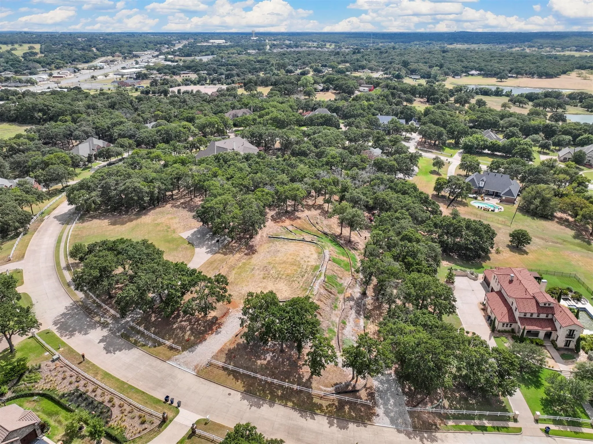 Drone / aerial view