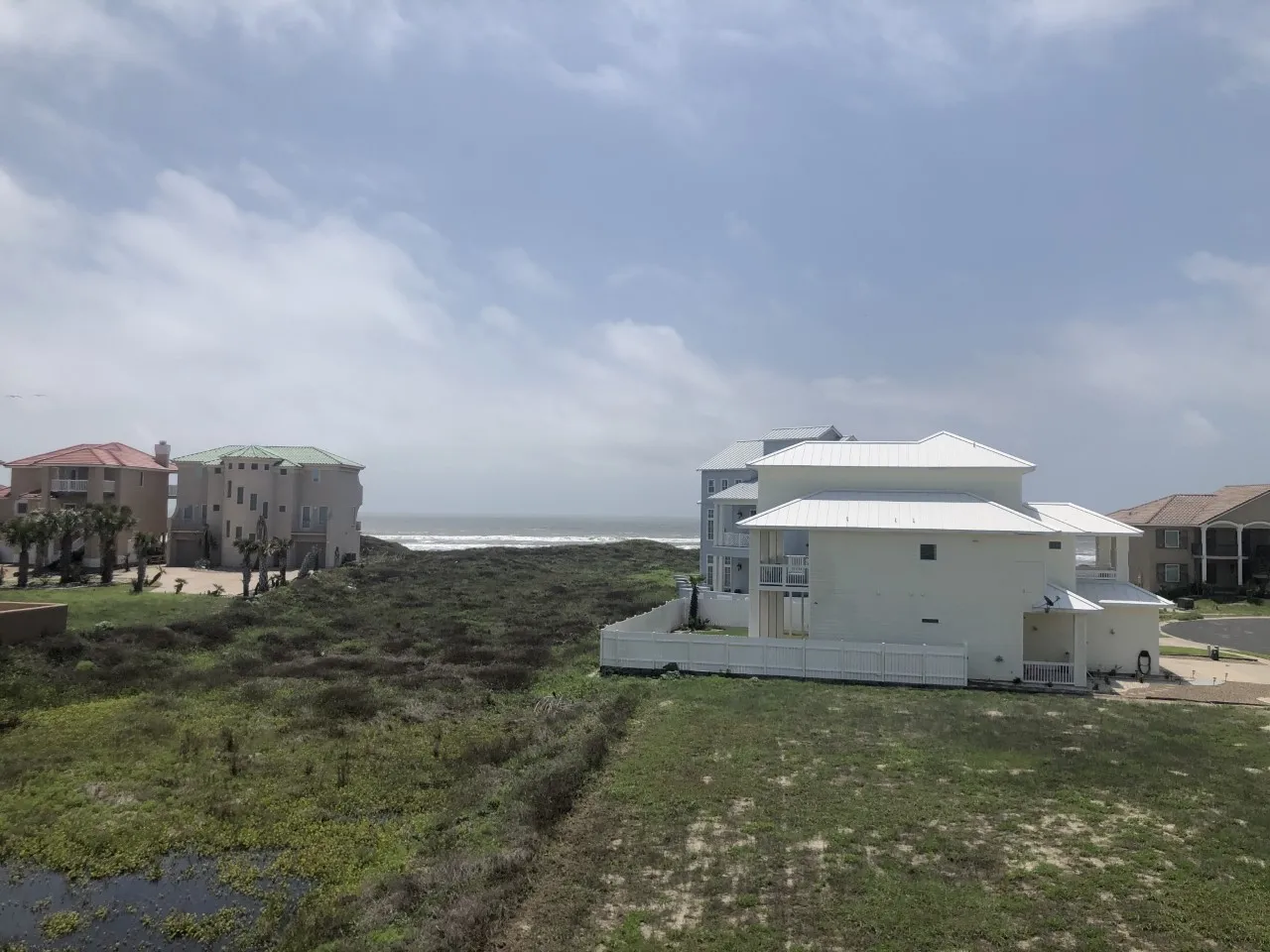 Expansive greenspace to the rear of the lot