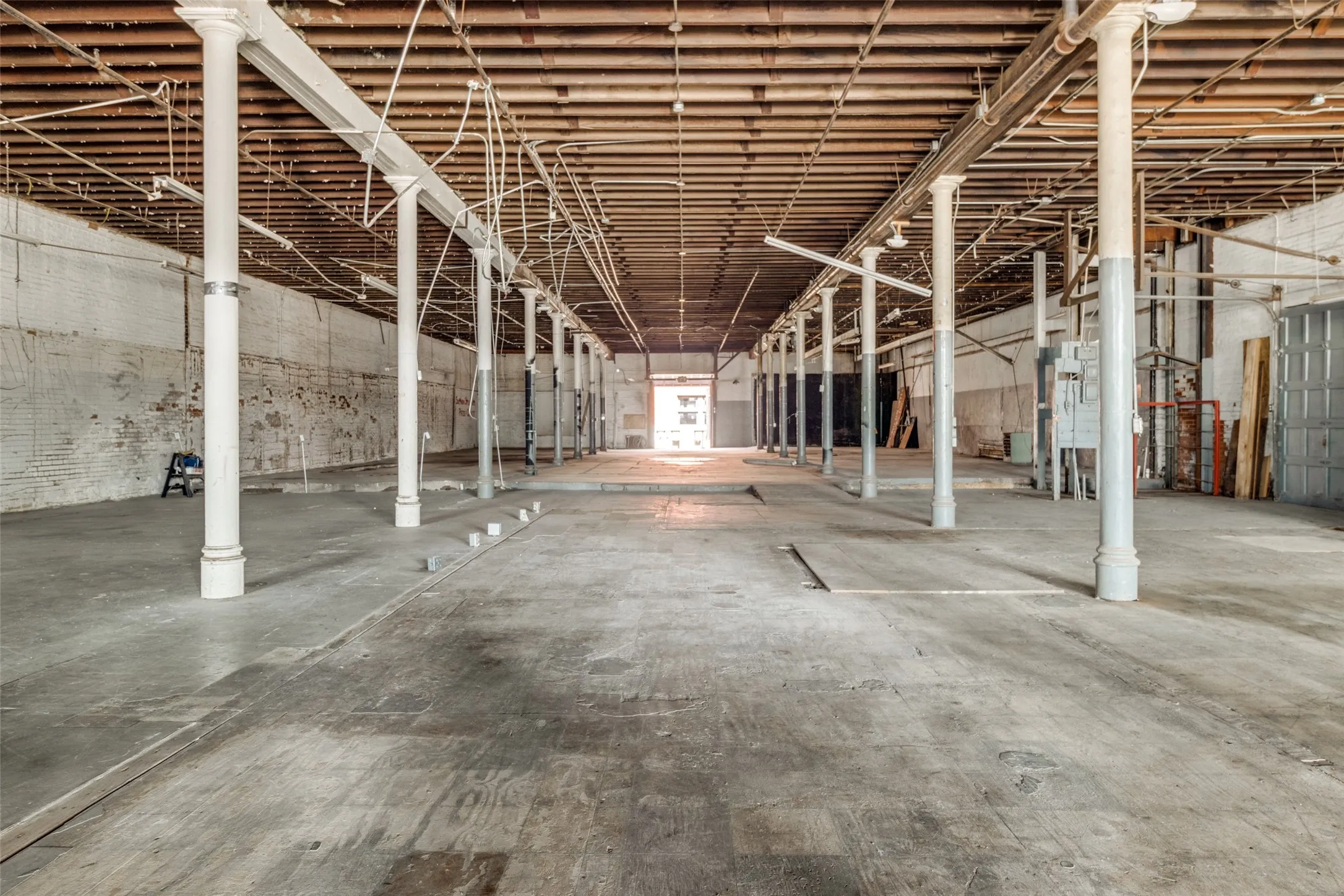 First floor looking from front entrance.