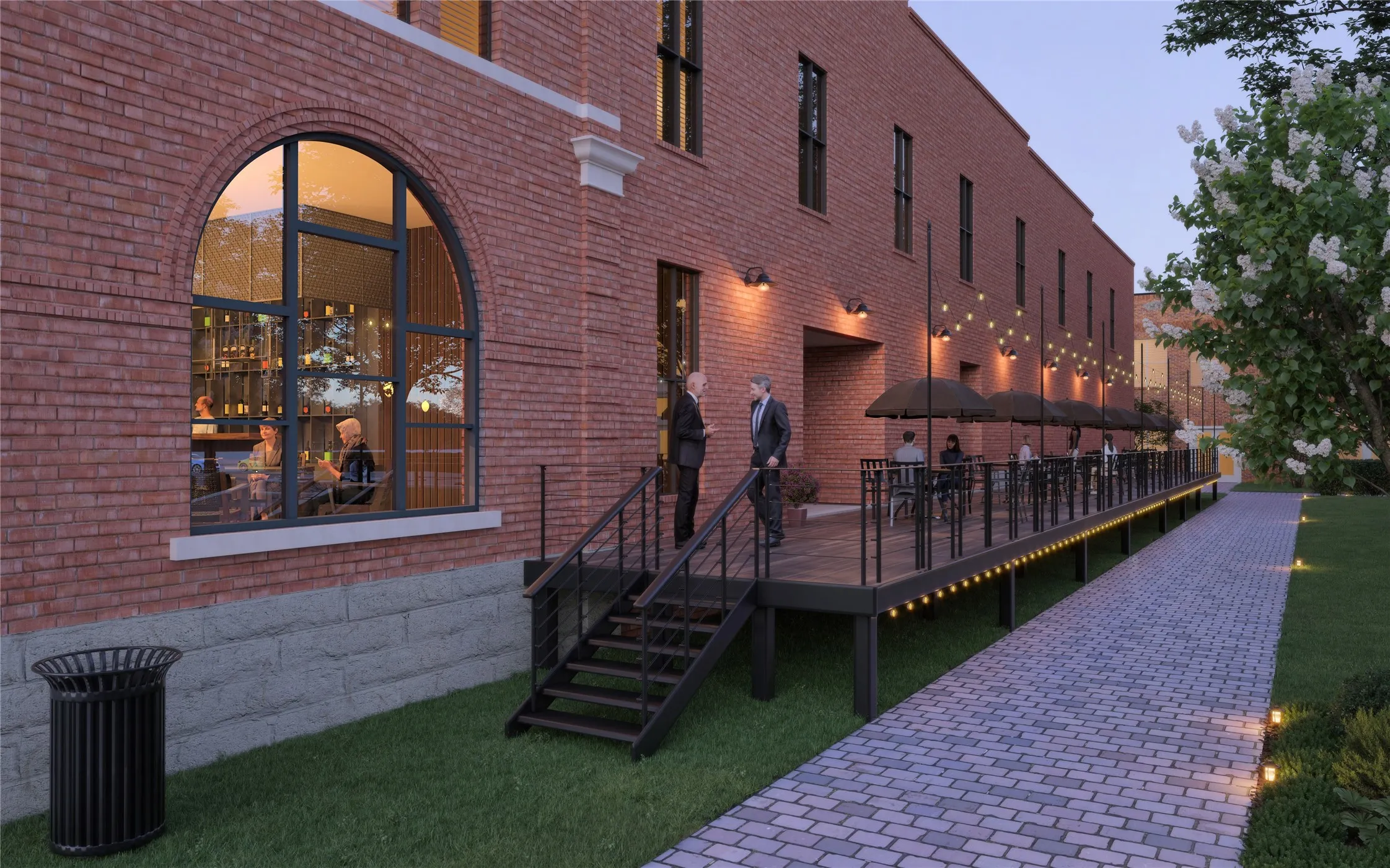 Potential Boardwalk rendition off park