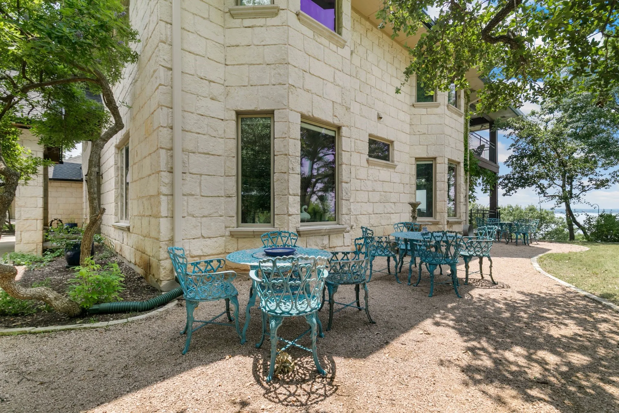 View of side patio