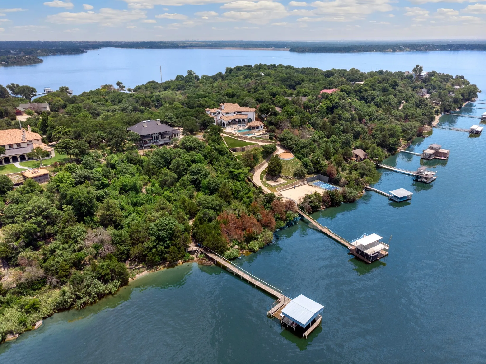 BOATHOUSE CAN FIT A BOAT AND SAILBOAT IF NEEDED