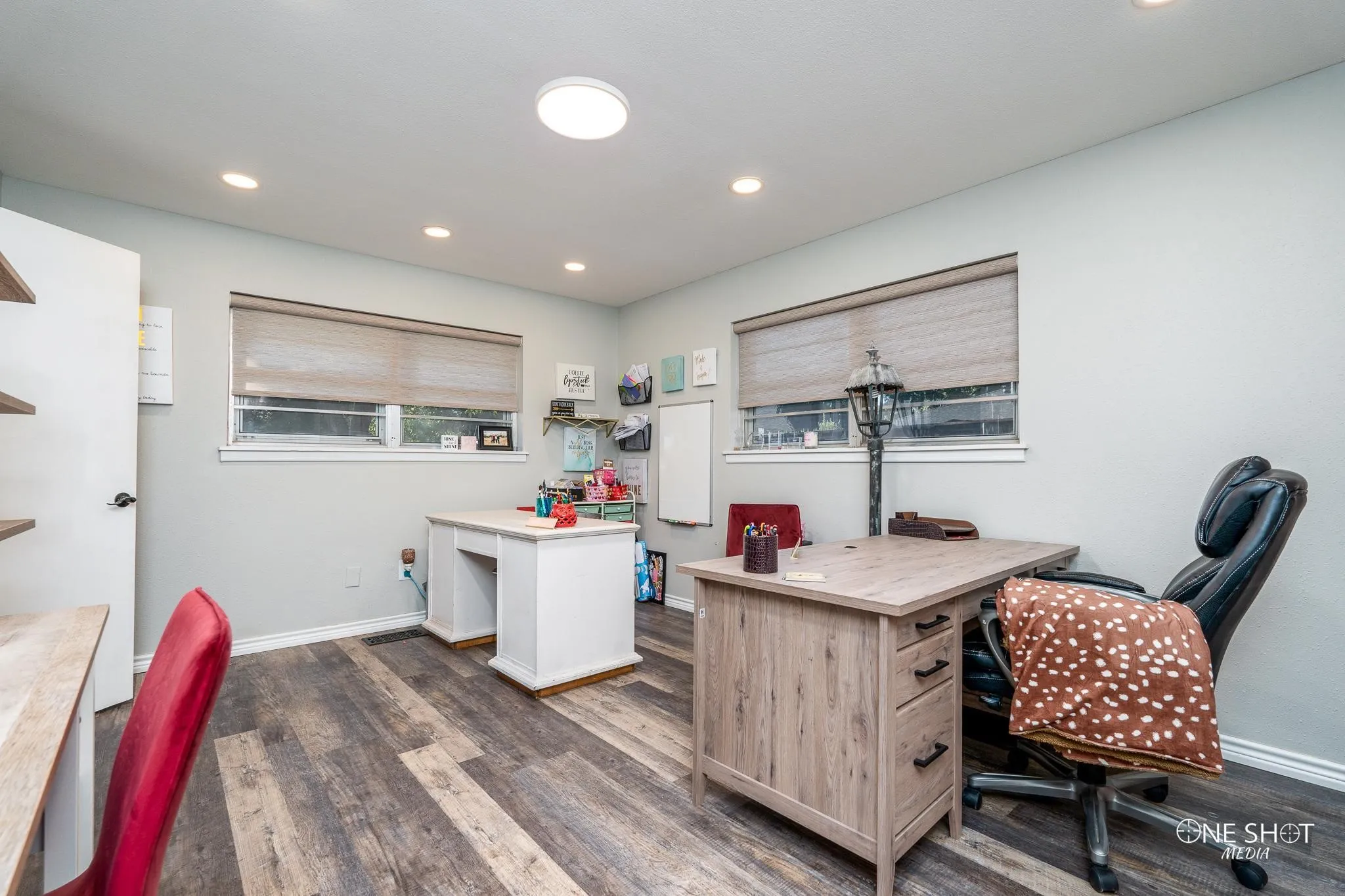 Office with private bathroom