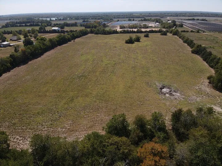 Bird's eye view with a rural view