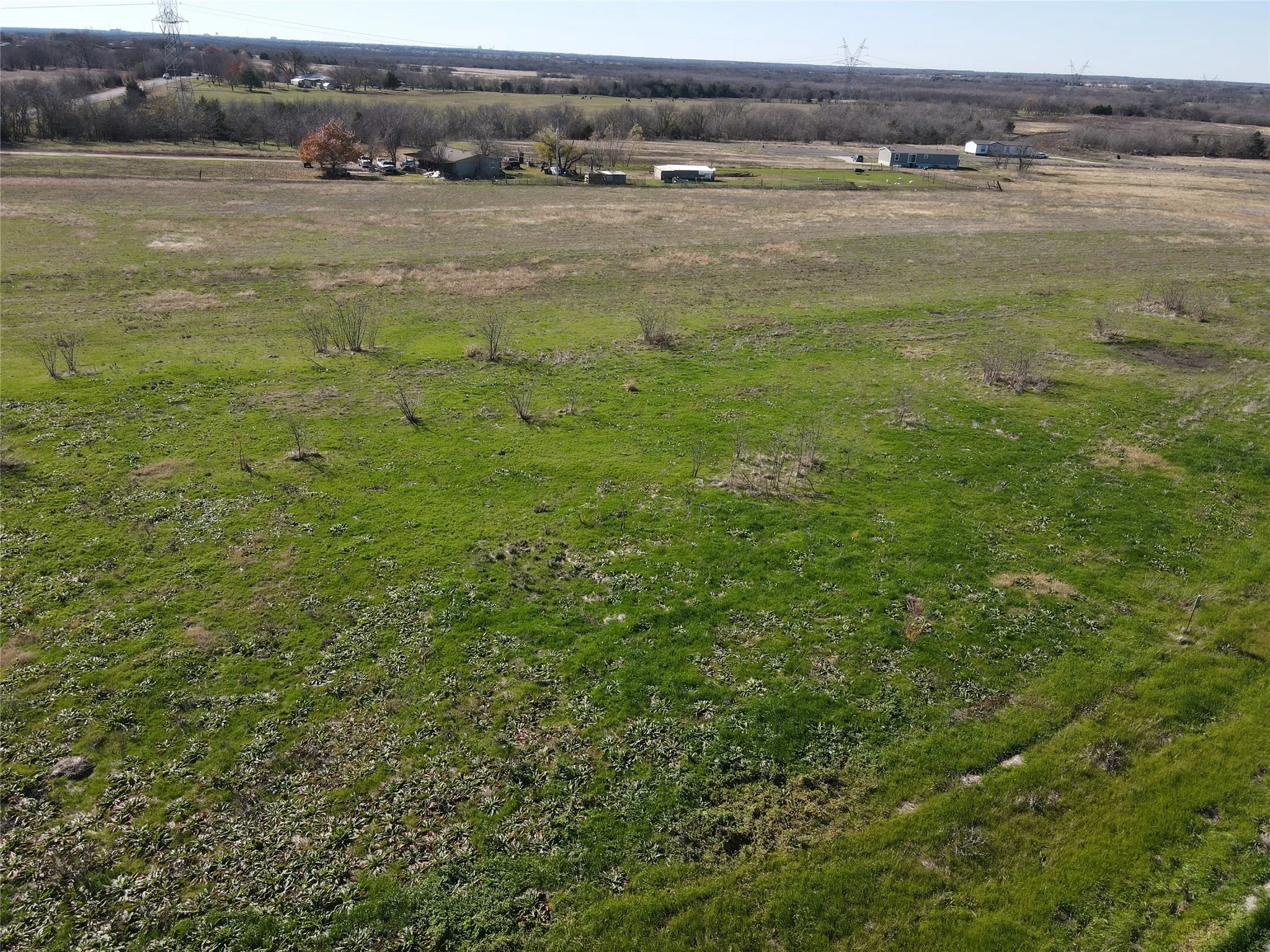 Aerial view featuring a rural view