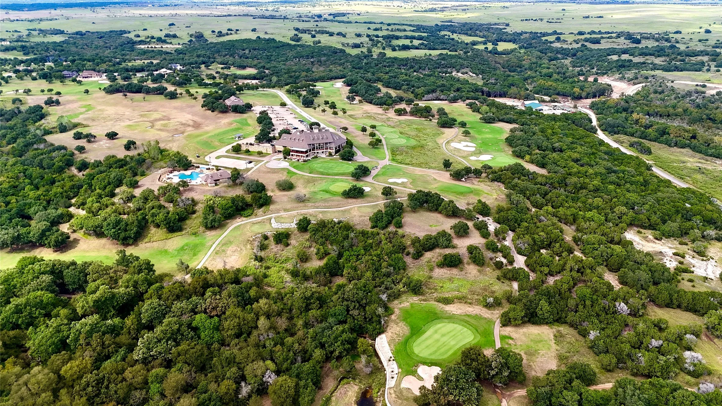 Birds eye view subdivision