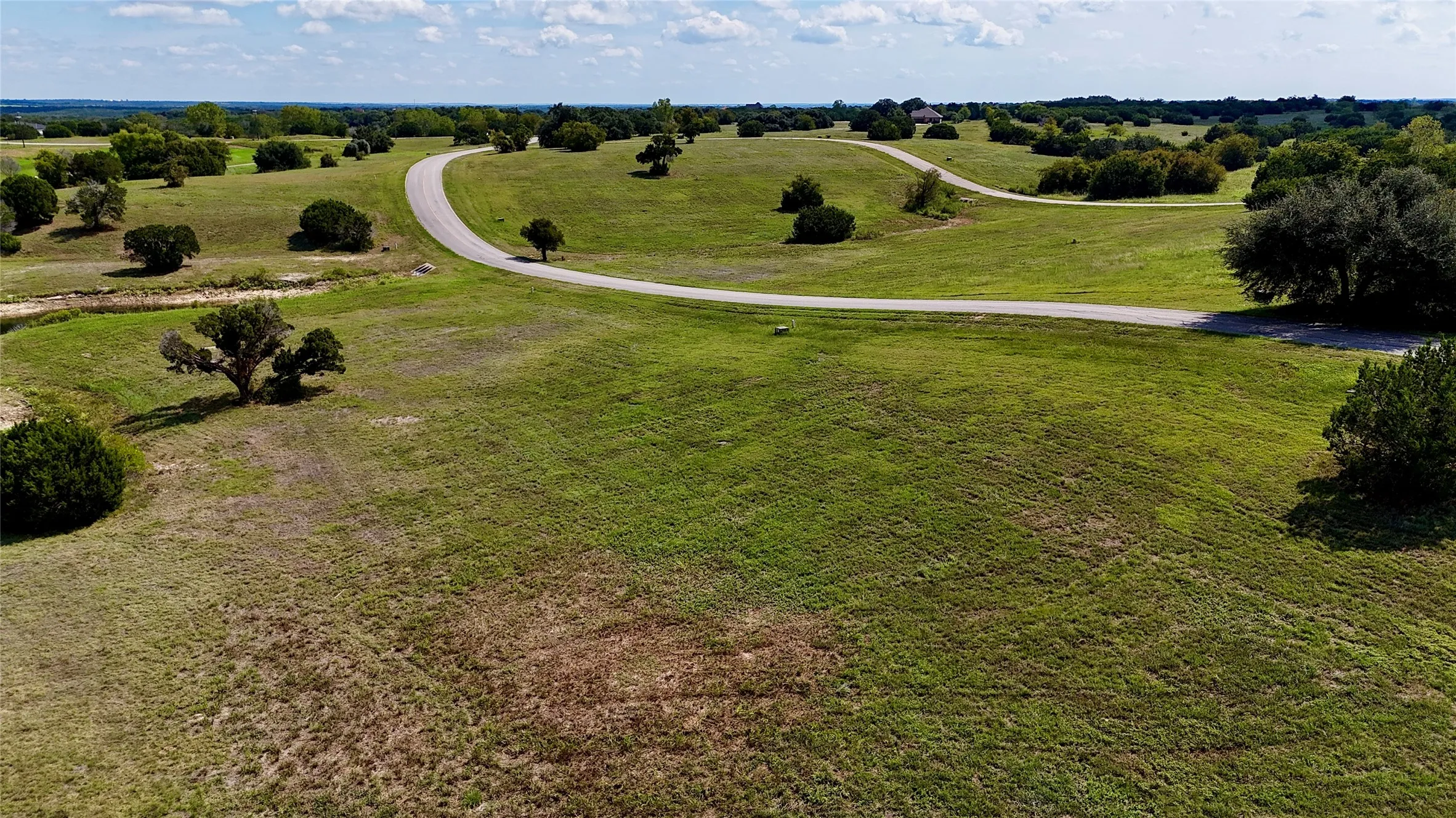 Bird's eye view of rear of property