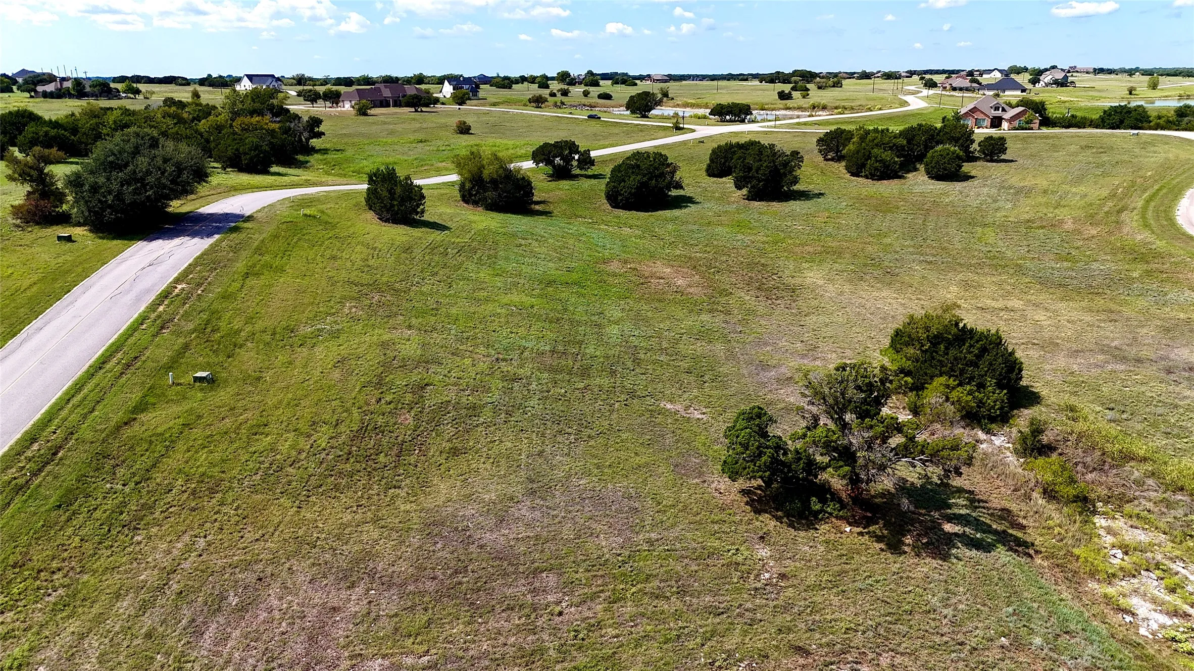 Bird's eye view with a rural view