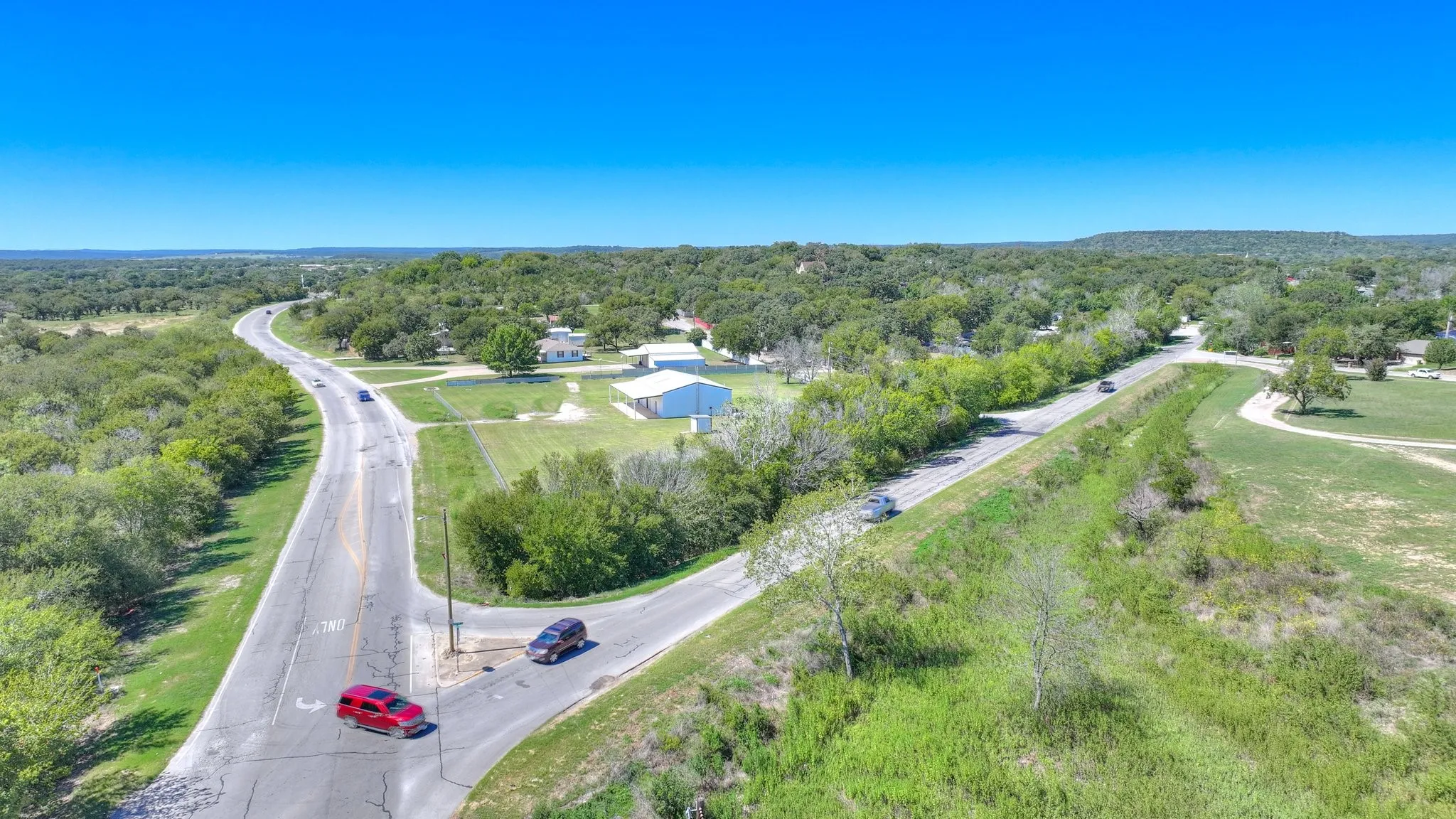 Drone / aerial view